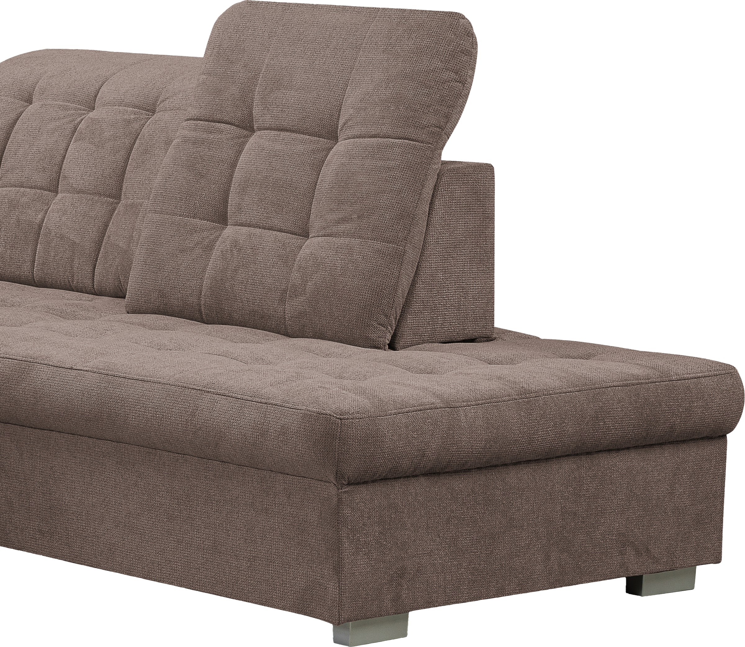 WERK2 Wohnlandschaft »Kordula-New U-Form«, Sofa in U-Form mit Schlaffunktion & Bettkasten, Schlafcouch
