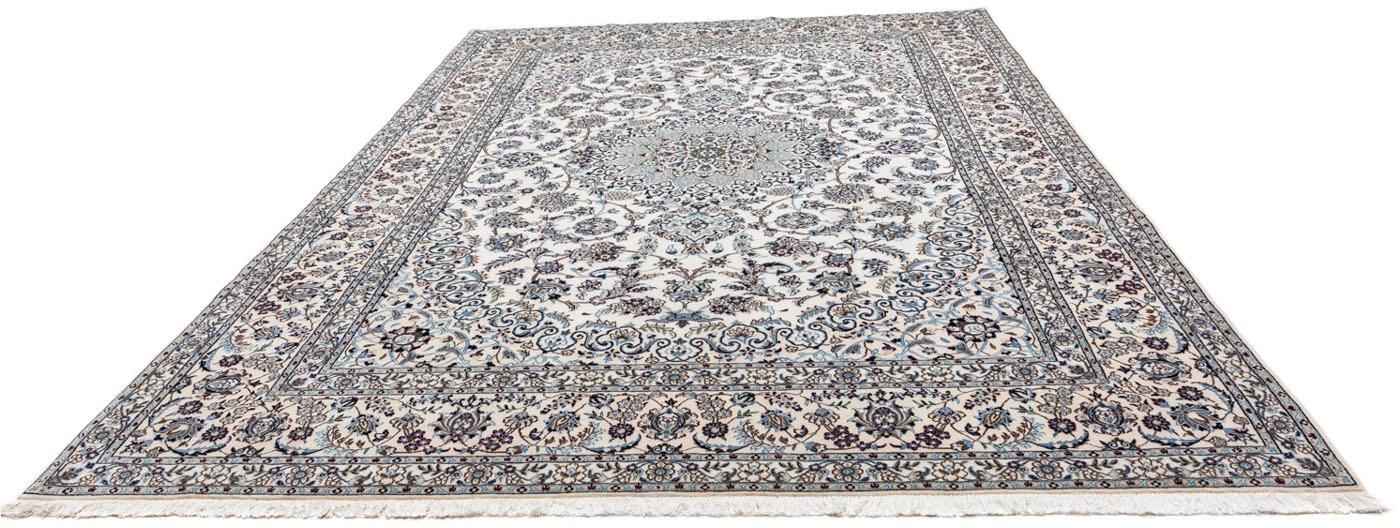 Bild von morgenland Wollteppich »Nain 9la Medaillon Beige 352 x 243 cm«, rechteckig, Unikat mit Zertifikat