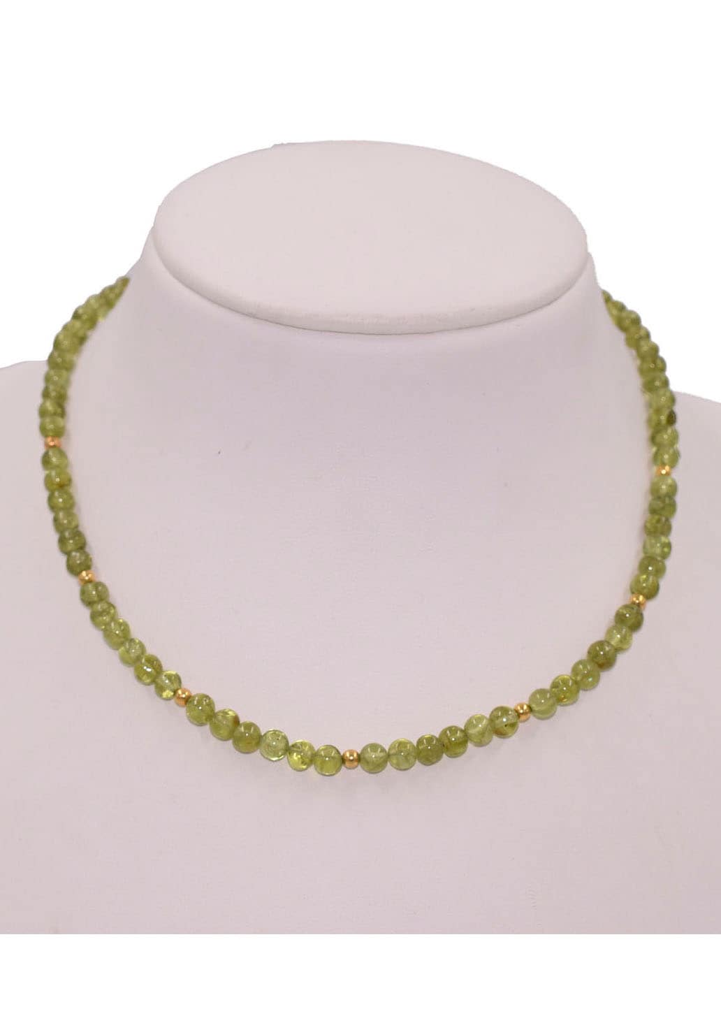 Firetti Collier »Schmuck Geschenk Halsschmuck Halskette Edelstein Farbstein Peridot«, Made in Germany - mit Peridot
