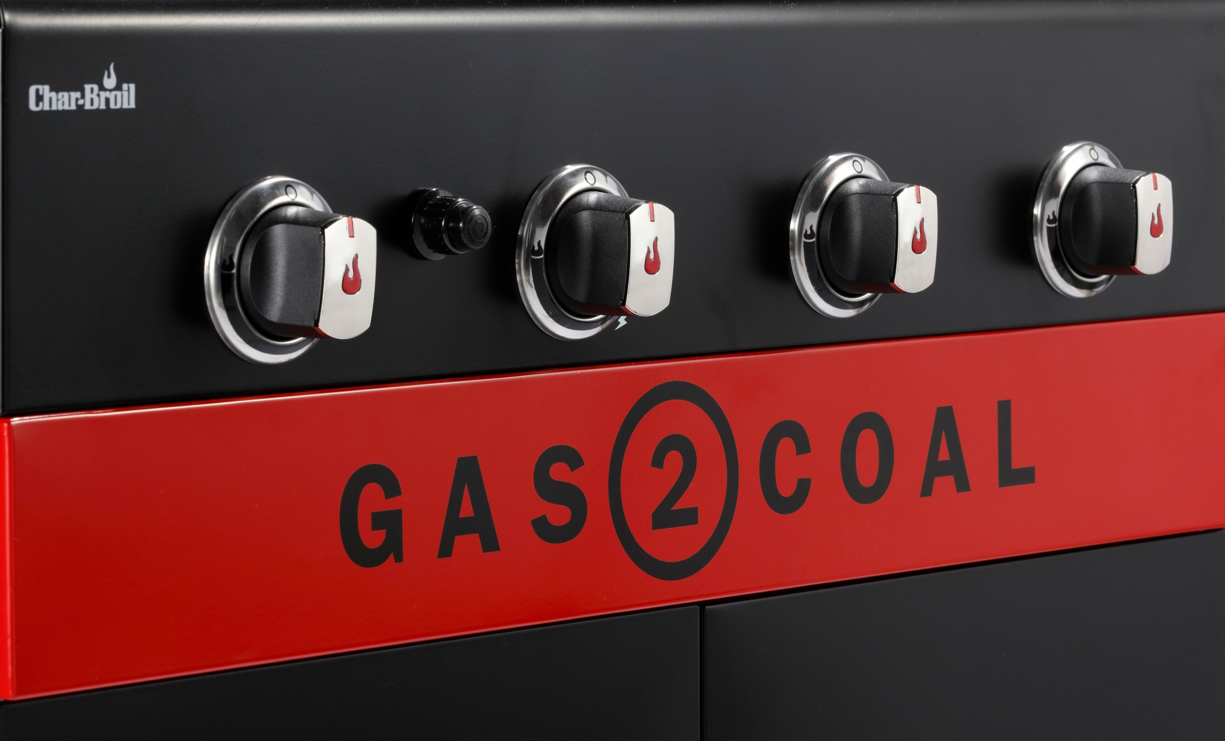 5. Bild von Char-Broil Kombigrill »Hybrid Gas2Coal 2.0 440«, 4-Brenner mit Seitenbrenner und Ablage