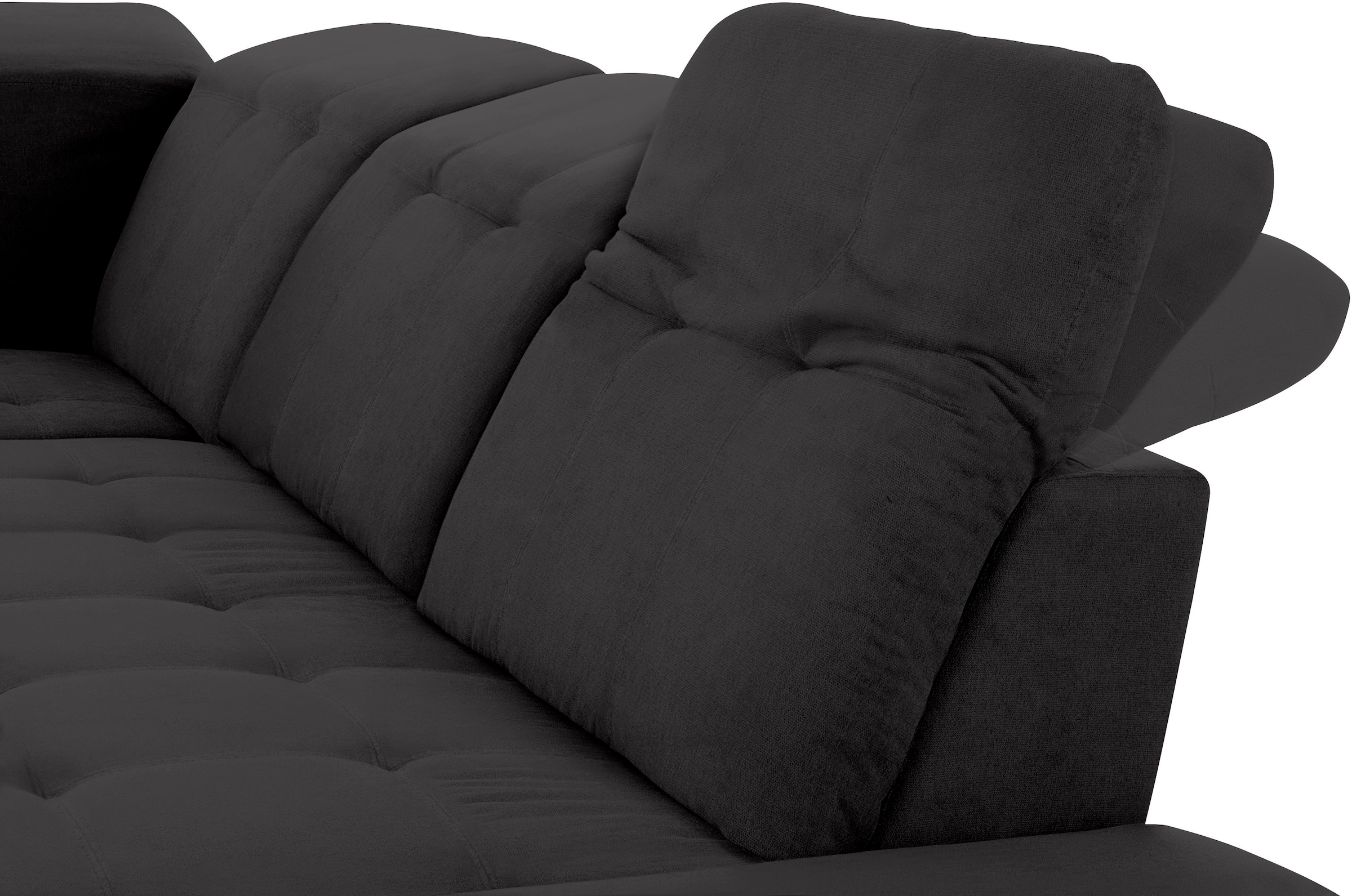 COTTA Ecksofa »Holiday L-Form mit Sitztiefen-, Armteil- und Kopfteilverstellung« wahlweise mit Bettfunktion & Bettkasten