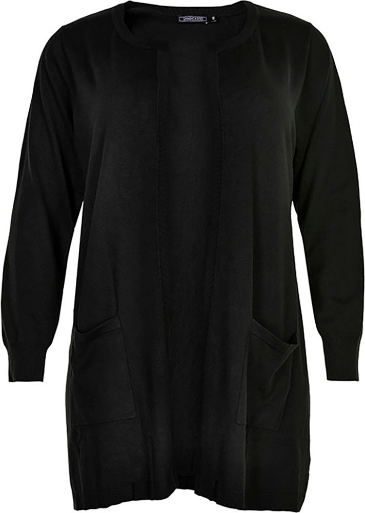 SANDGAARD Cardigan »Helsinki«, in melierter Optik