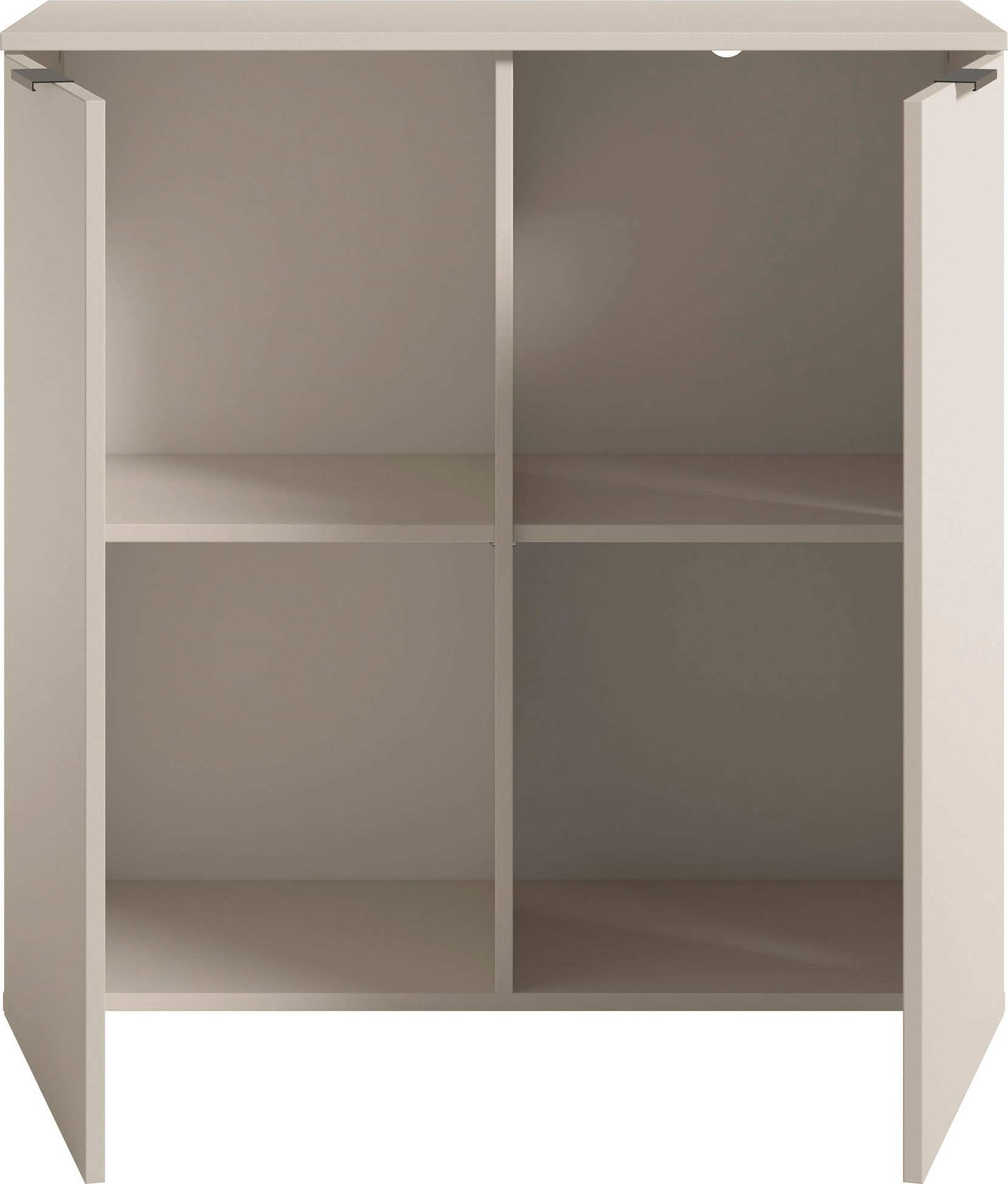 HBZ Sideboard »Linz Kommode, BxHxT 90x90x40cm«, (1 St.), Breite 90cm,Lip-Griff,Melaminbeschichtung