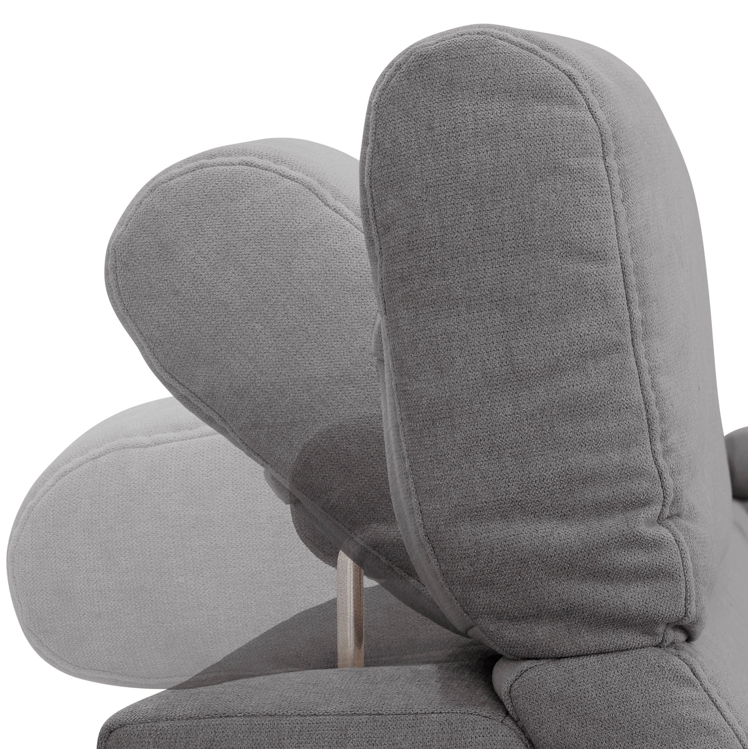 Home affaire Wohnlandschaft »Conville U-Form«, Kopfteilverstellung wahlweise mit Bettfunktion und Bettkasten