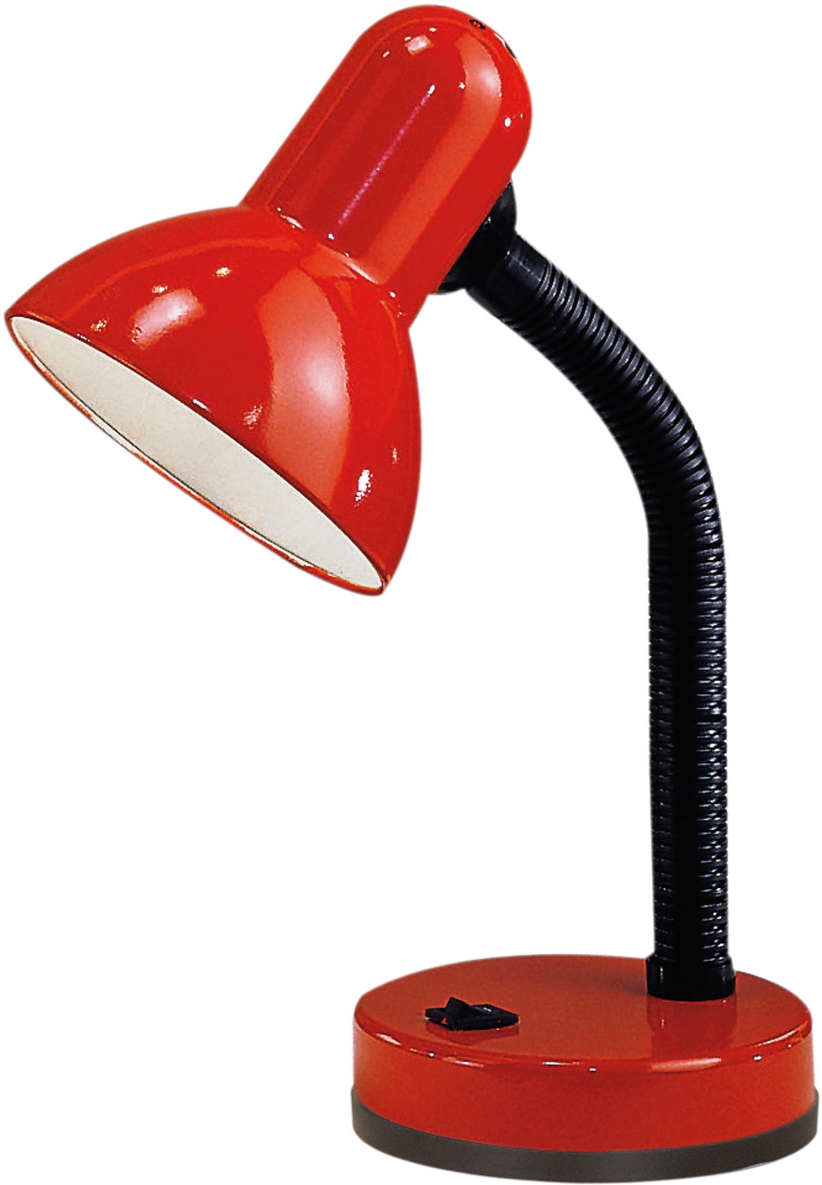 EGLO Tischleuchte »BASIC«, 1 flammig-flammig, rot / Ø12,5 x H30 cm / Wippschalter -... kaufen