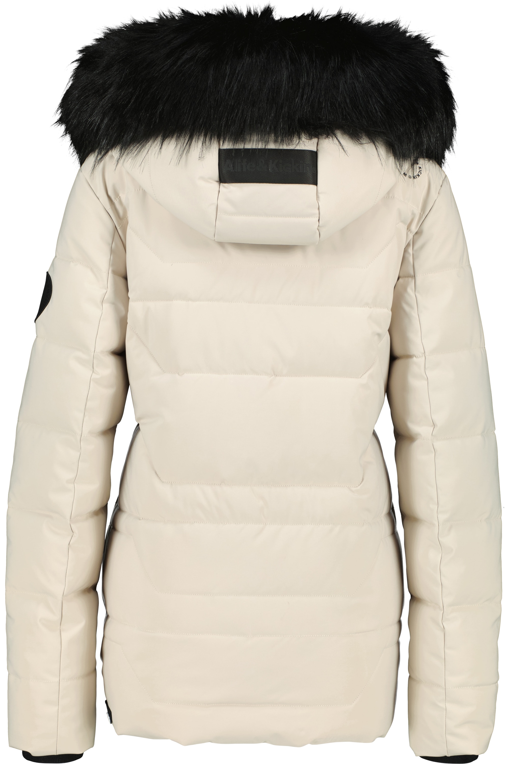 Alife & Kickin Winterjacke »Damen ZophiaAK A«, leicht taillierter Passform, Kapuze und Kunstfell sind abnehmbar