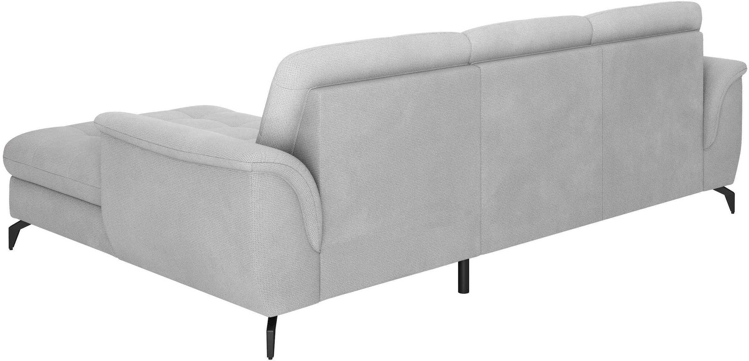 sit&more Ecksofa »Zora L-Form«, wahlweise mit Bettfunktion und Bettkasten