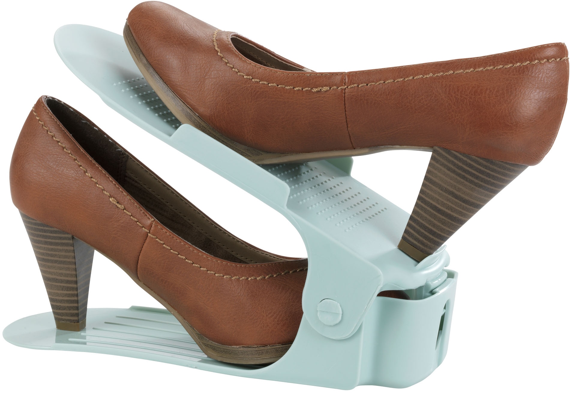 WENKO Schuhstapler, (Set, 8 tlg.), höhenverstellbar, platzsparend, 8-teilig