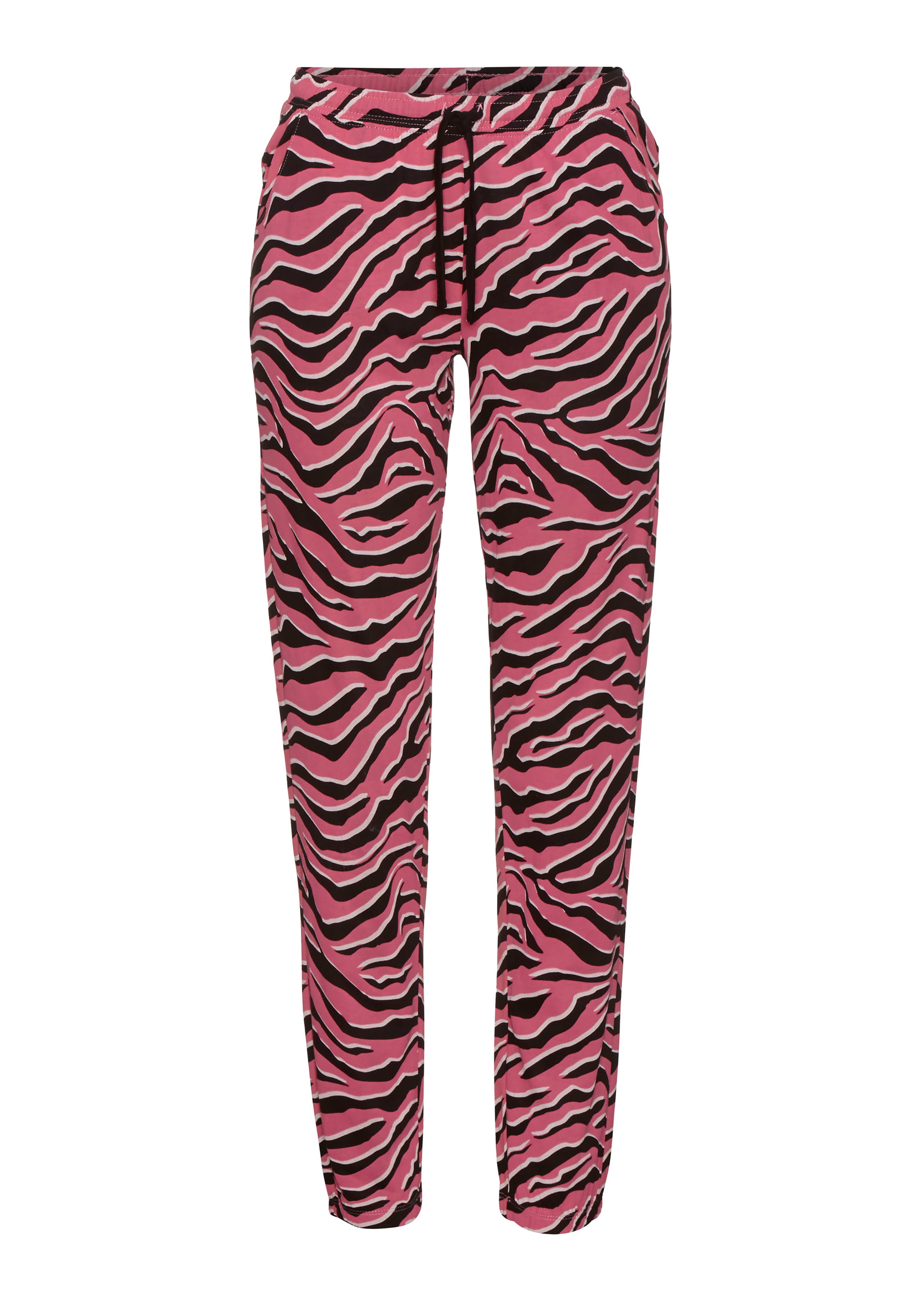 Vivance Dreams Pyjama, mit Animalprint