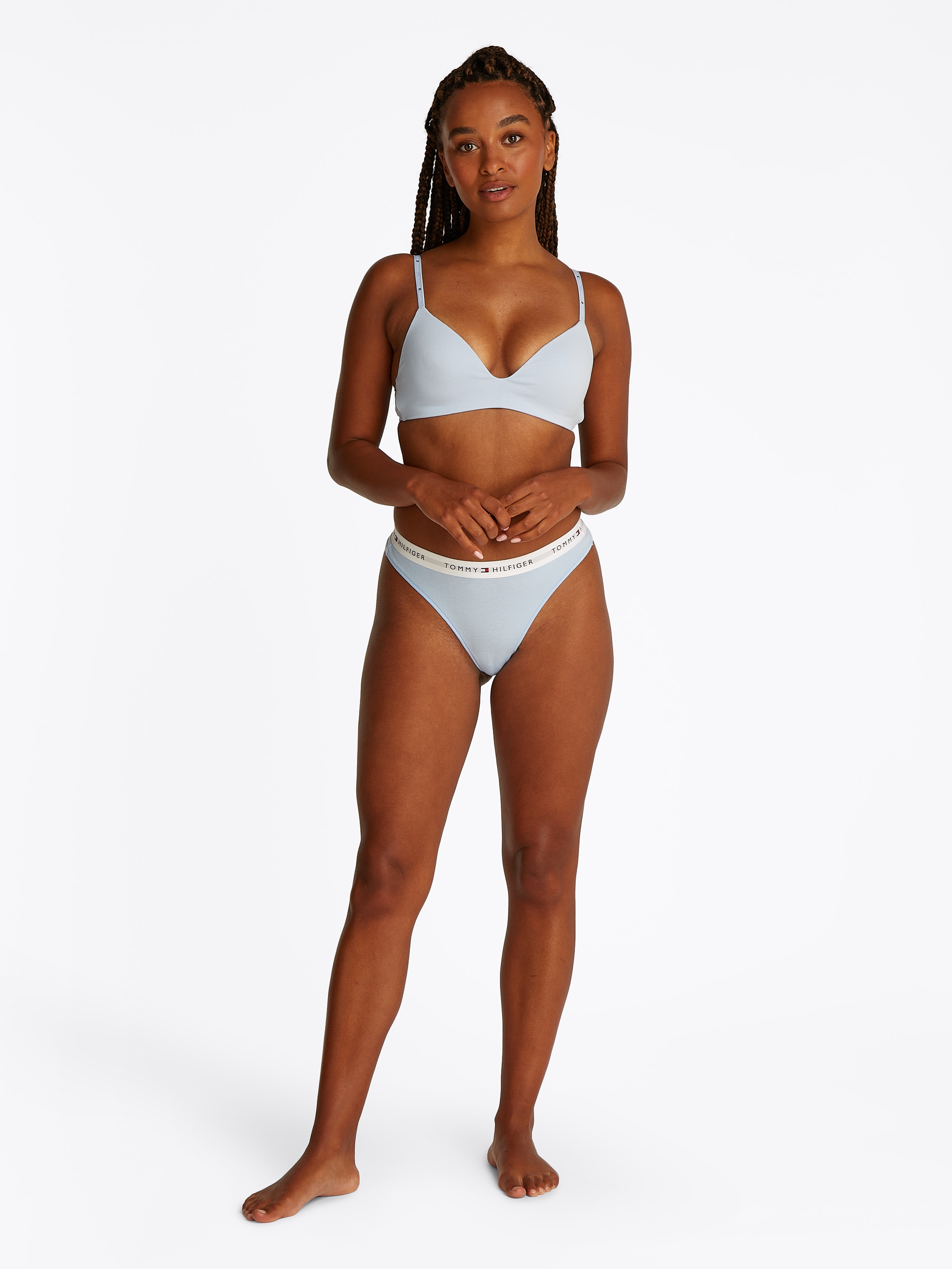 Tommy Hilfiger Underwear String, (Packung, 3 St., 3er), mit Logoschriftzug