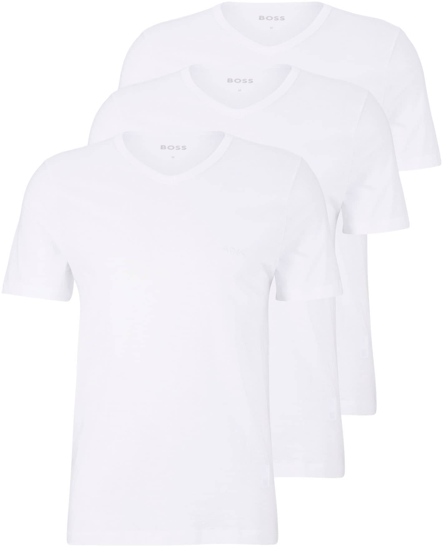 BOSS V-Shirt »T-Shirt VN 3P CO«, (Packung)