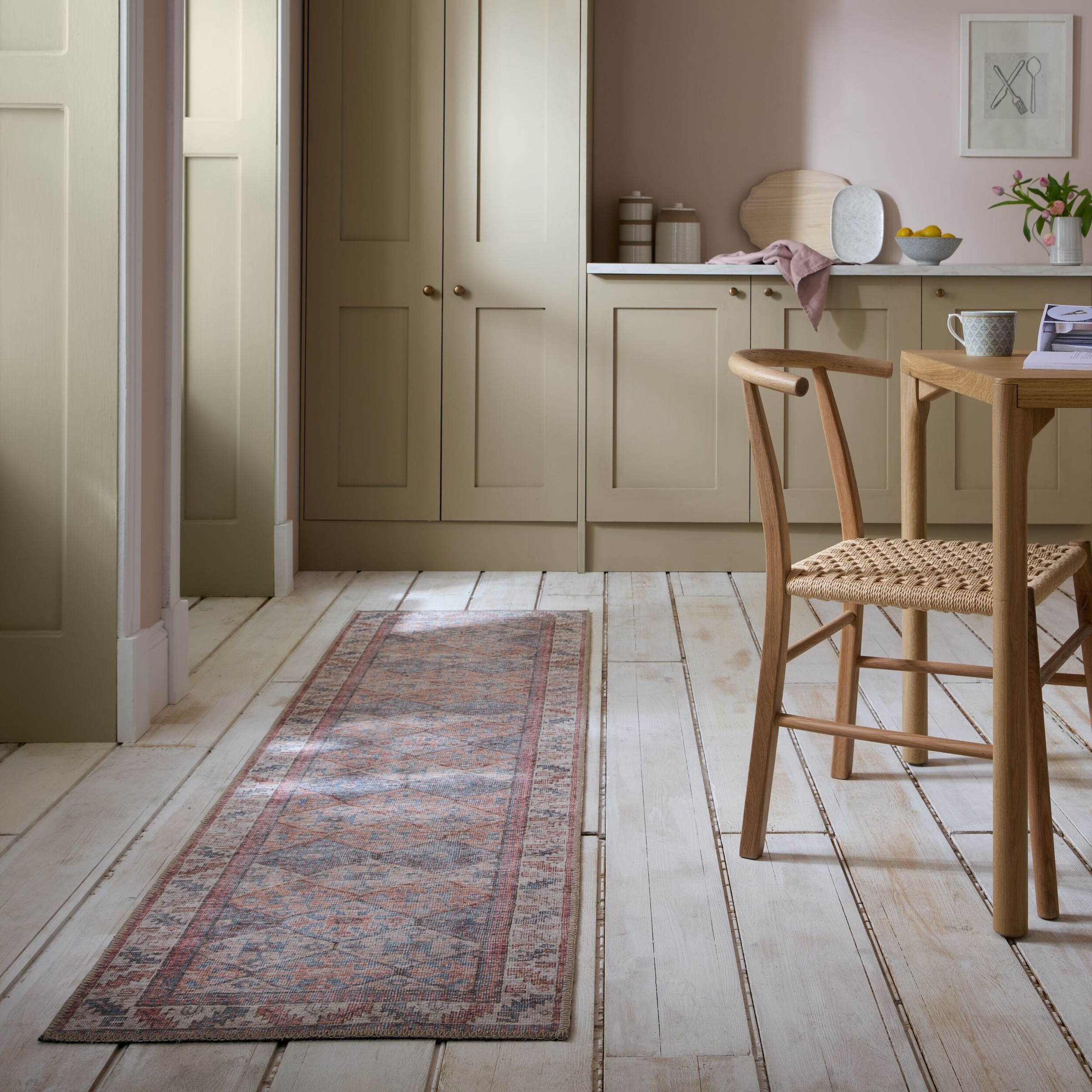 FLAIR RUGS Teppich »Dion«, rechteckig, 4 mm Höhe, Waschbarer Traditioneller günstig online kaufen