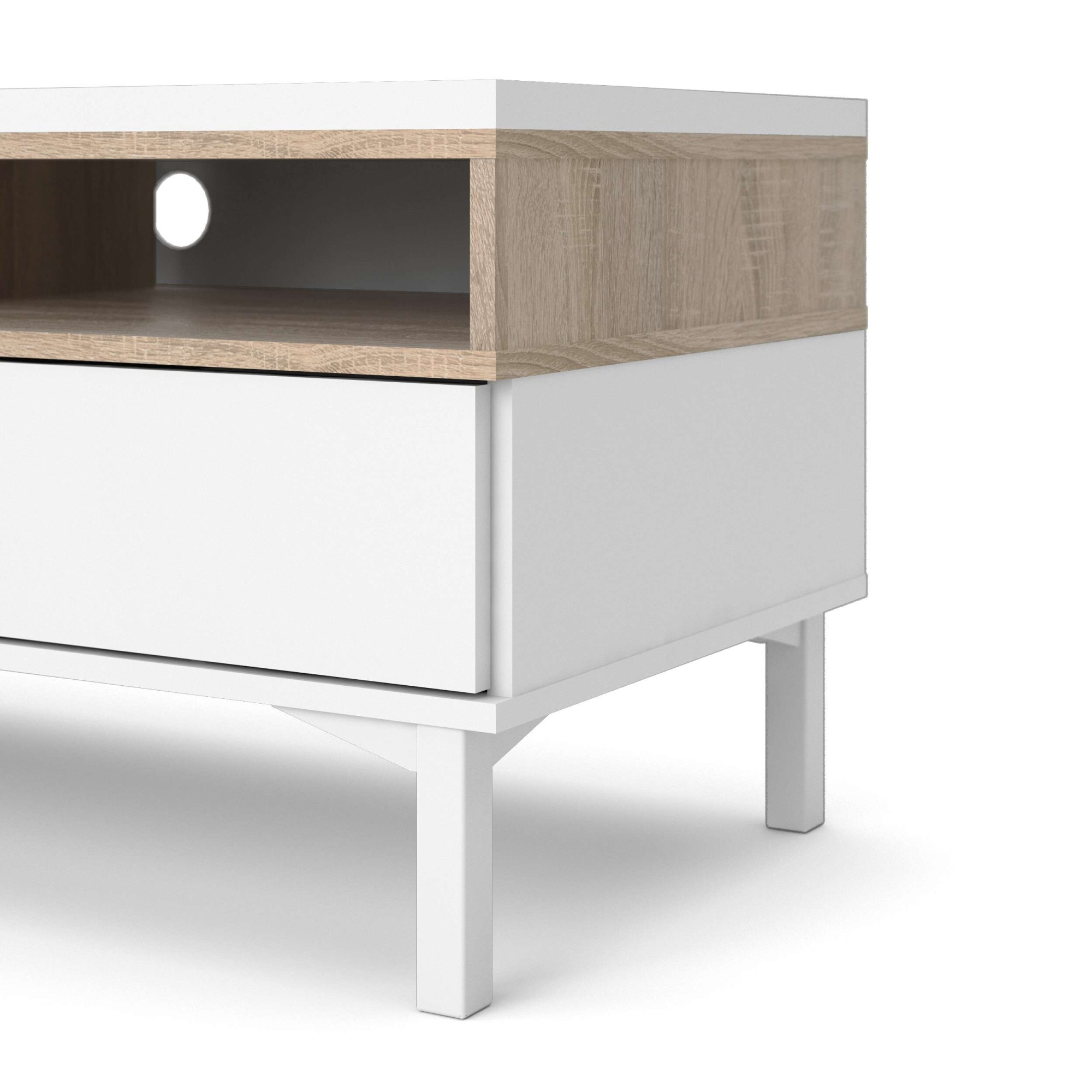 INOSIGN TV-Board »Roomers TV-Board, TV-Möbel, TV-Unit, Media-Möbel, Sideboard«, Breite/Höhe 156/48 cm, 2 offene Fächer mit Rahmen-Optik, Kabelführung