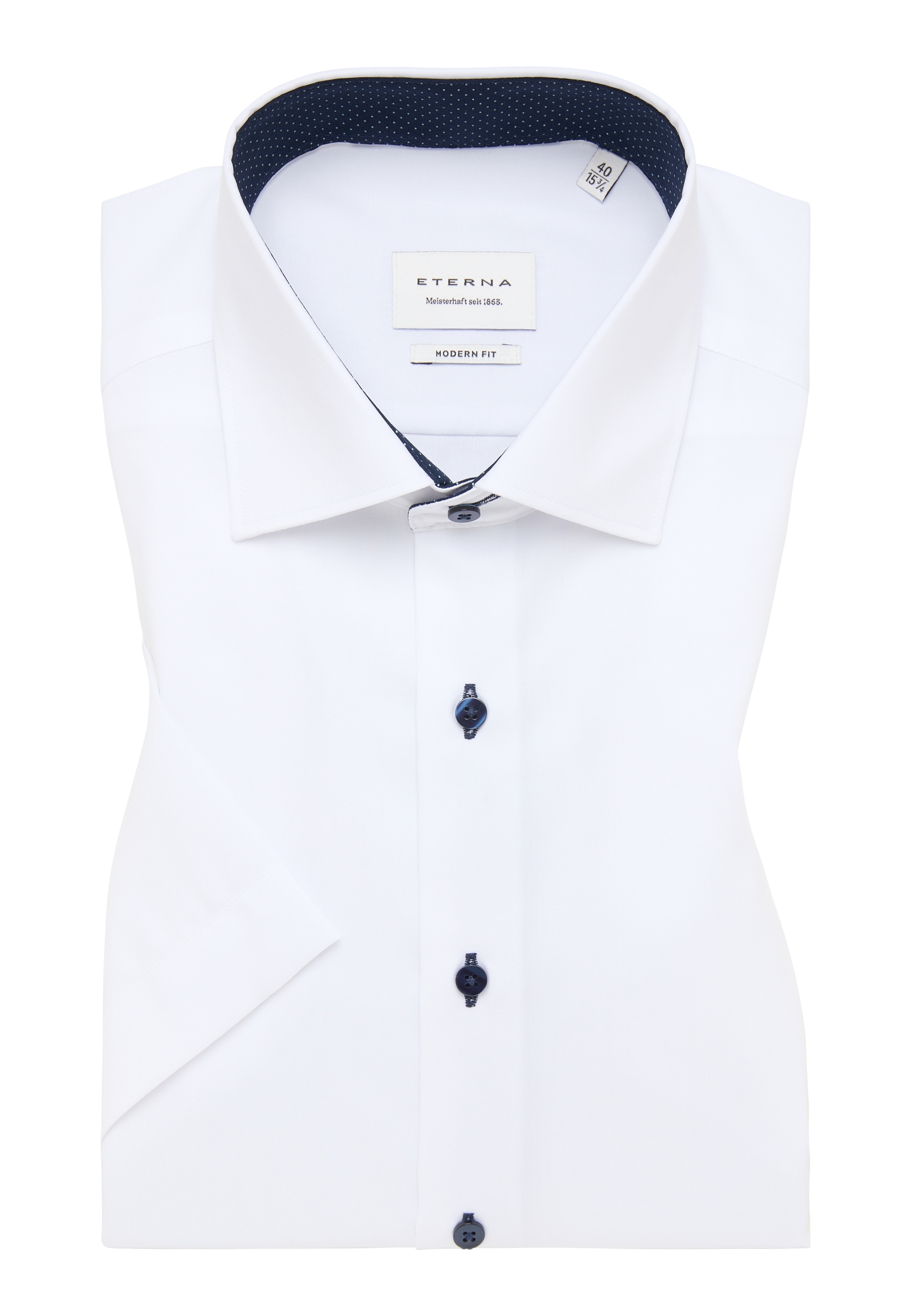 Eterna Kurzarmhemd »MODERN FIT«, NON IRON (bügelfrei)