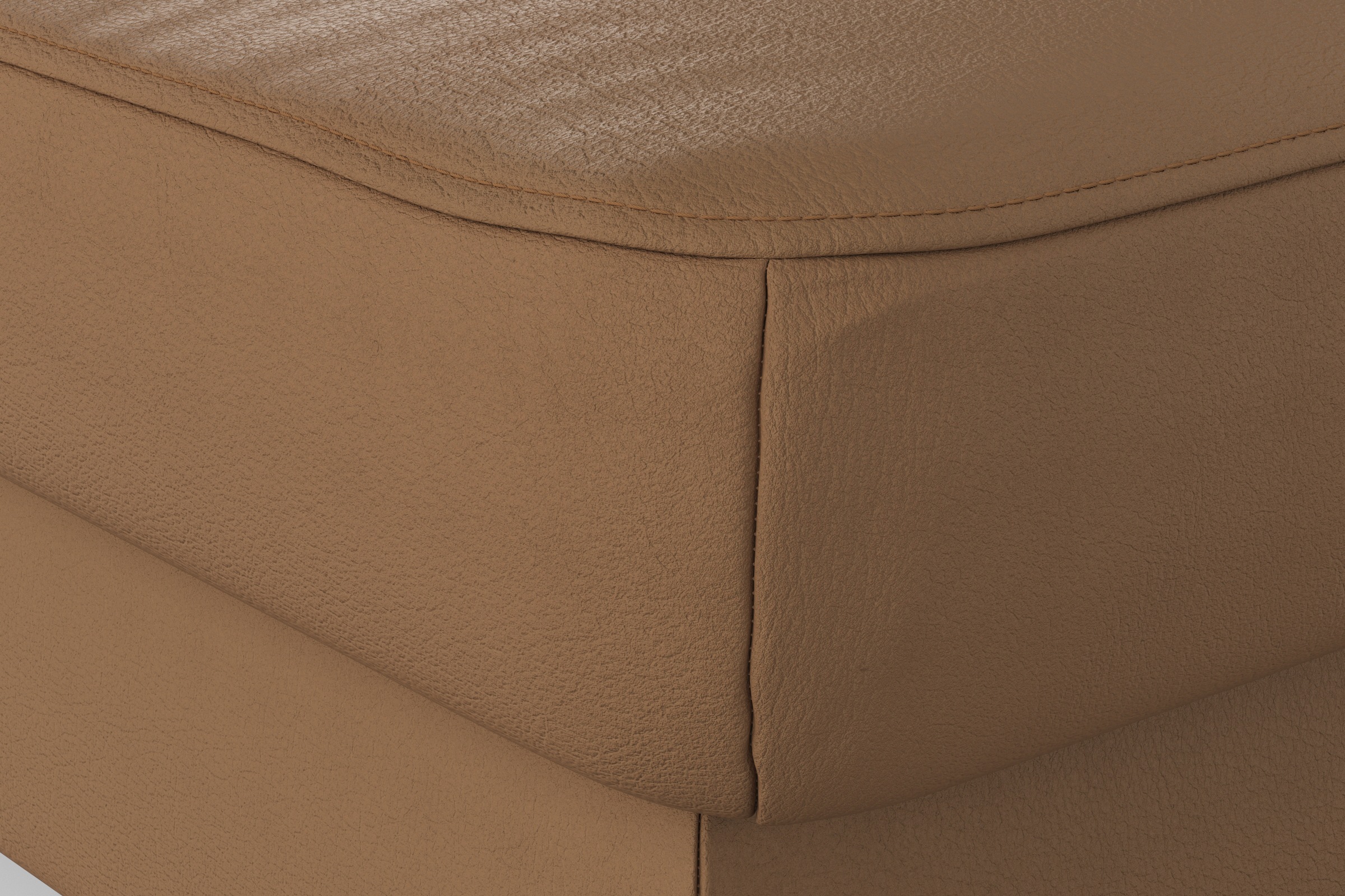 sit&more Hocker »Bendigo«, mit Klappfunktion, Bodenfreiheit 12 cm, wahlweise in 2 Fußfarben