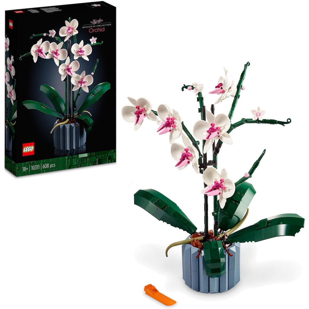 LEGO® Konstruktionsspielsteine »Orchidee (10311), LEGO®«, (608 St.)