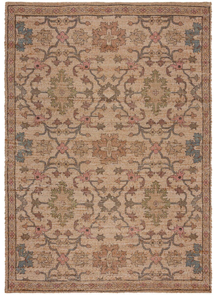 FLAIR RUGS Teppich »Celine Jute« rechteckig 1 mm Höhe Chenille-Jutemischung günstig online kaufen