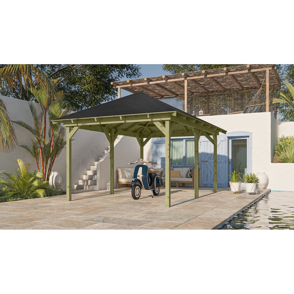 Karibu Pavillon »Perida«, (Set)