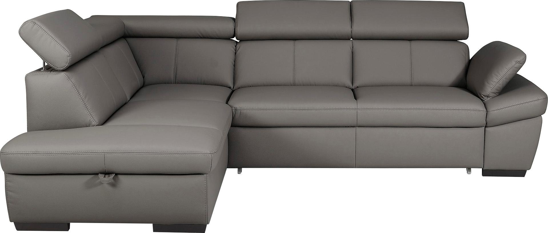 exxpo - sofa fashion Ecksofa »Salerno, Funktionssofa, hoher Sitzkomfort, Br günstig online kaufen