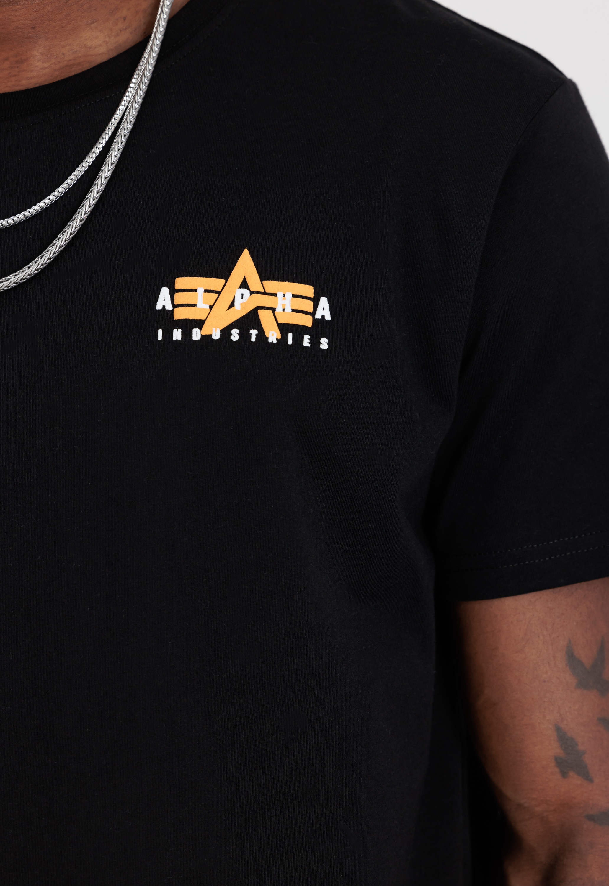Alpha Industries T-Shirt »Alpha Industries Men - T-Shirts Puff Print Logo BP T«