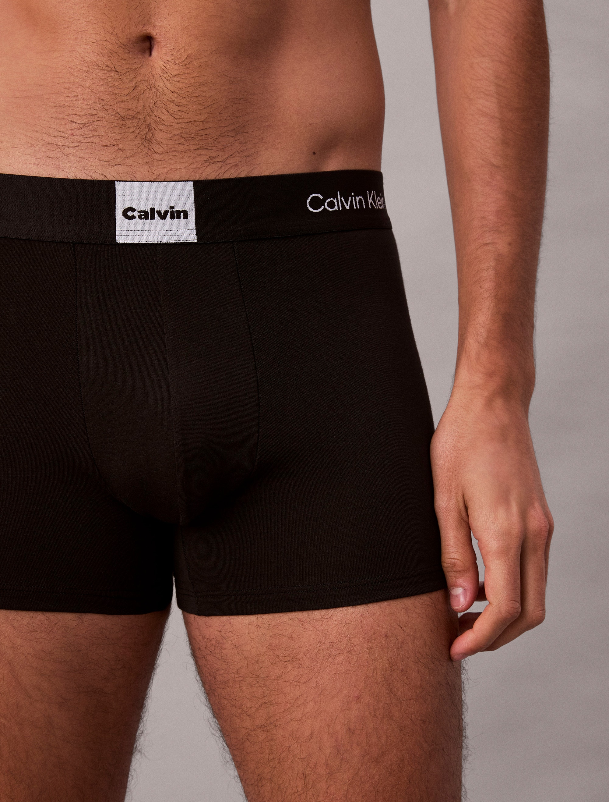 Calvin Klein Underwear Trunk »LOW RISE TRUNK 3PK« Packung, 3er-Pack, 3 Stk. Mit elastischem Bund