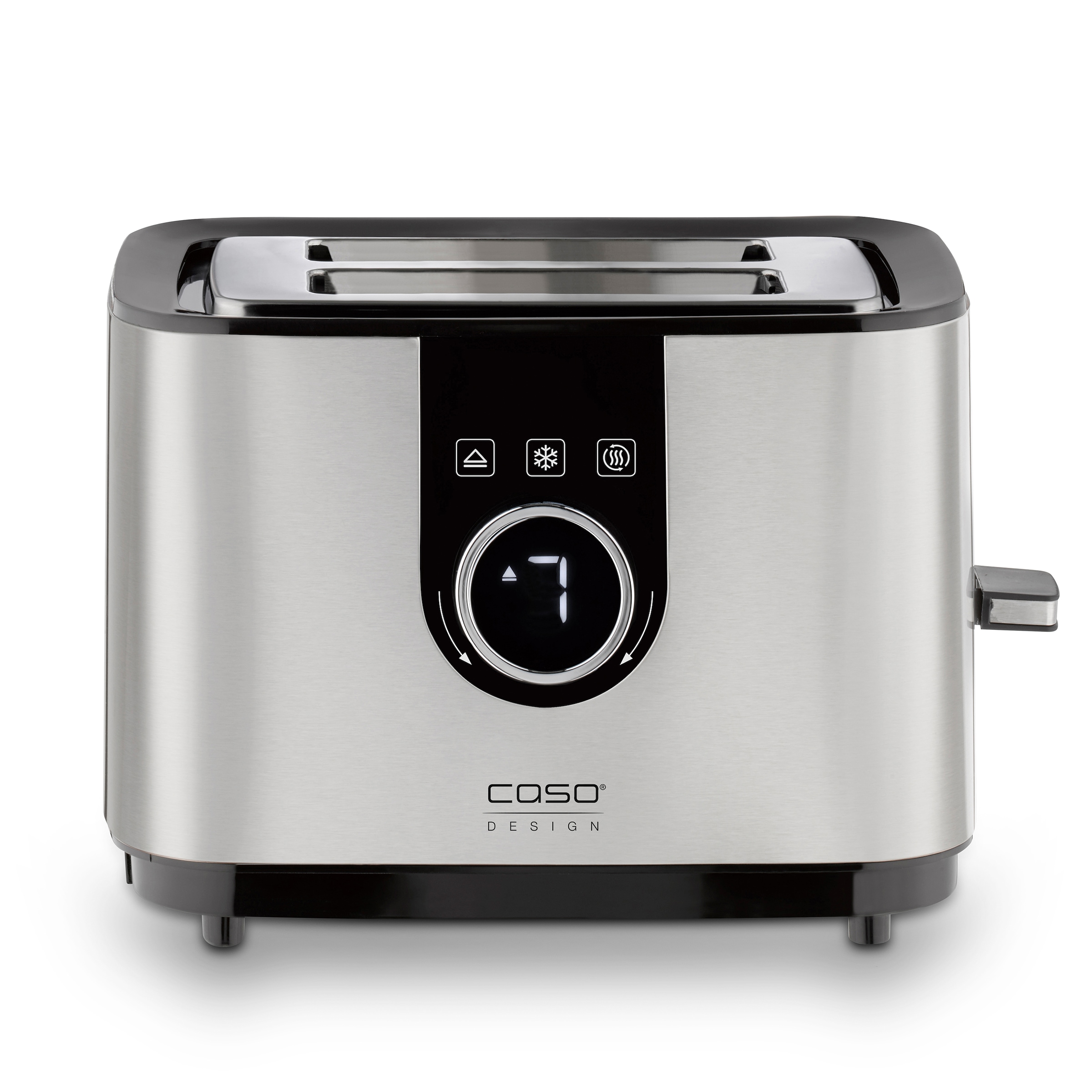 Caso Toaster »2769 Selection T2« 2 kurze Schlitze für 2 Scheiben 920 W Selbstzentrierende Einschübe für eine gleichmäßige Bräunung