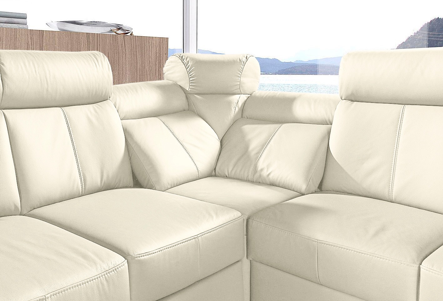 sit&more Ecksofa »Basel L-Form«, wahlweise mit Relaxfunktion günstig online kaufen