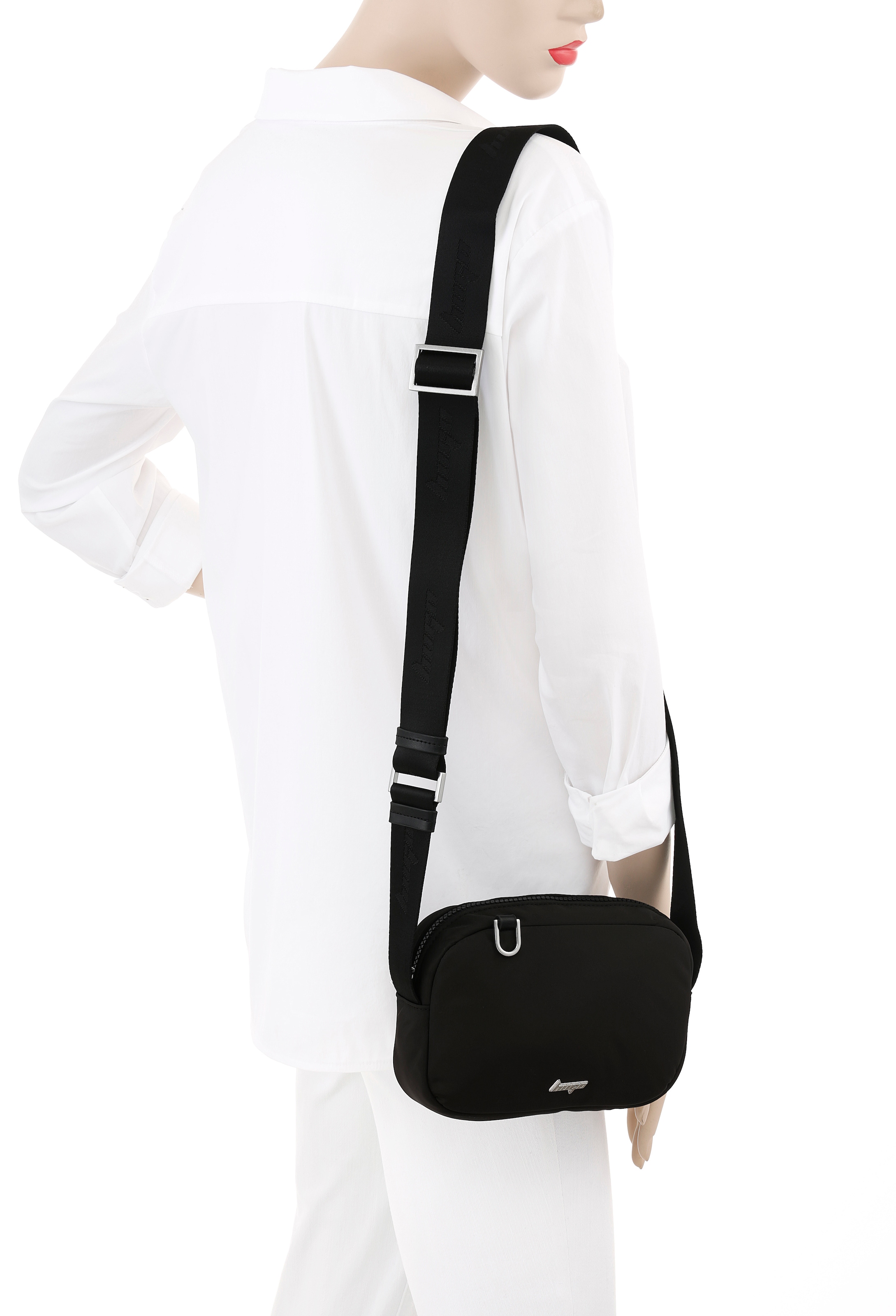 HUGO Blue Mini Bag »Saffie« Umhängetasche, kleine Schultertasche mit abnehmbarem Täschchen, 2 tlg.