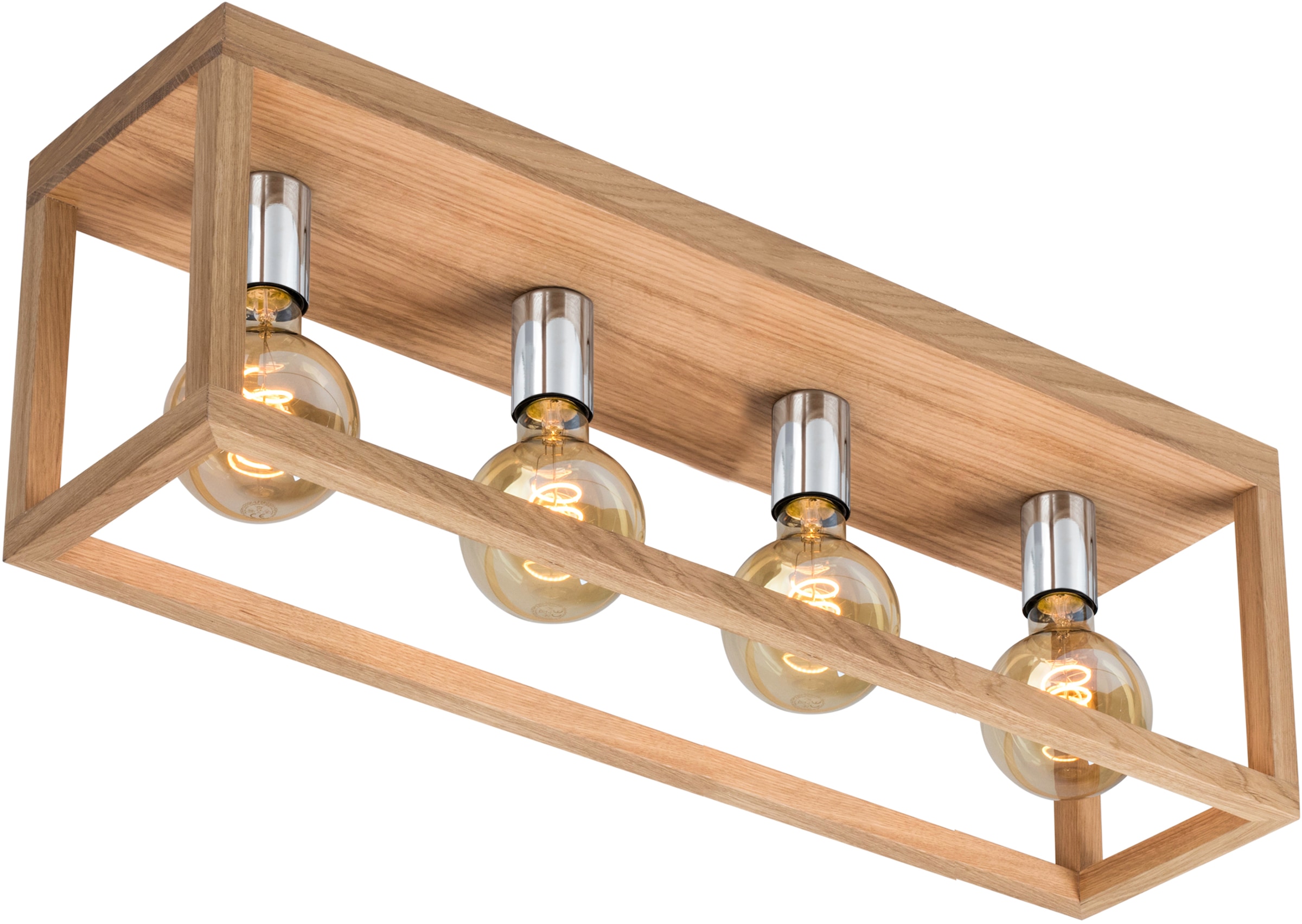 SPOT Light Deckenleuchte »KAGO«, 4 flammig, Leuchtmittel E27   ohne Leuchtm günstig online kaufen