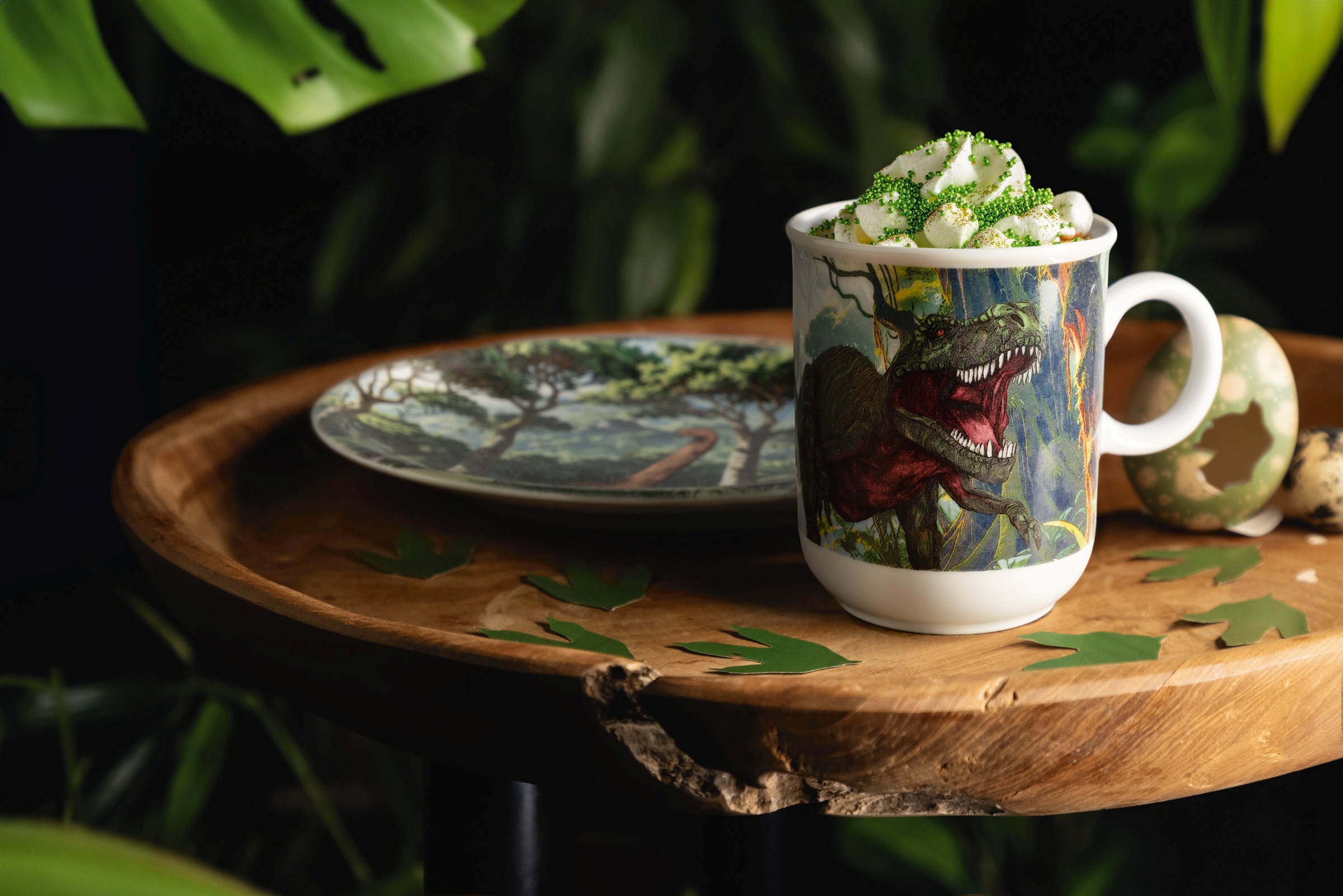 Seltmann Weiden Becher »Becher mit Henkel 0,25 l« Becher mit Dino - Design