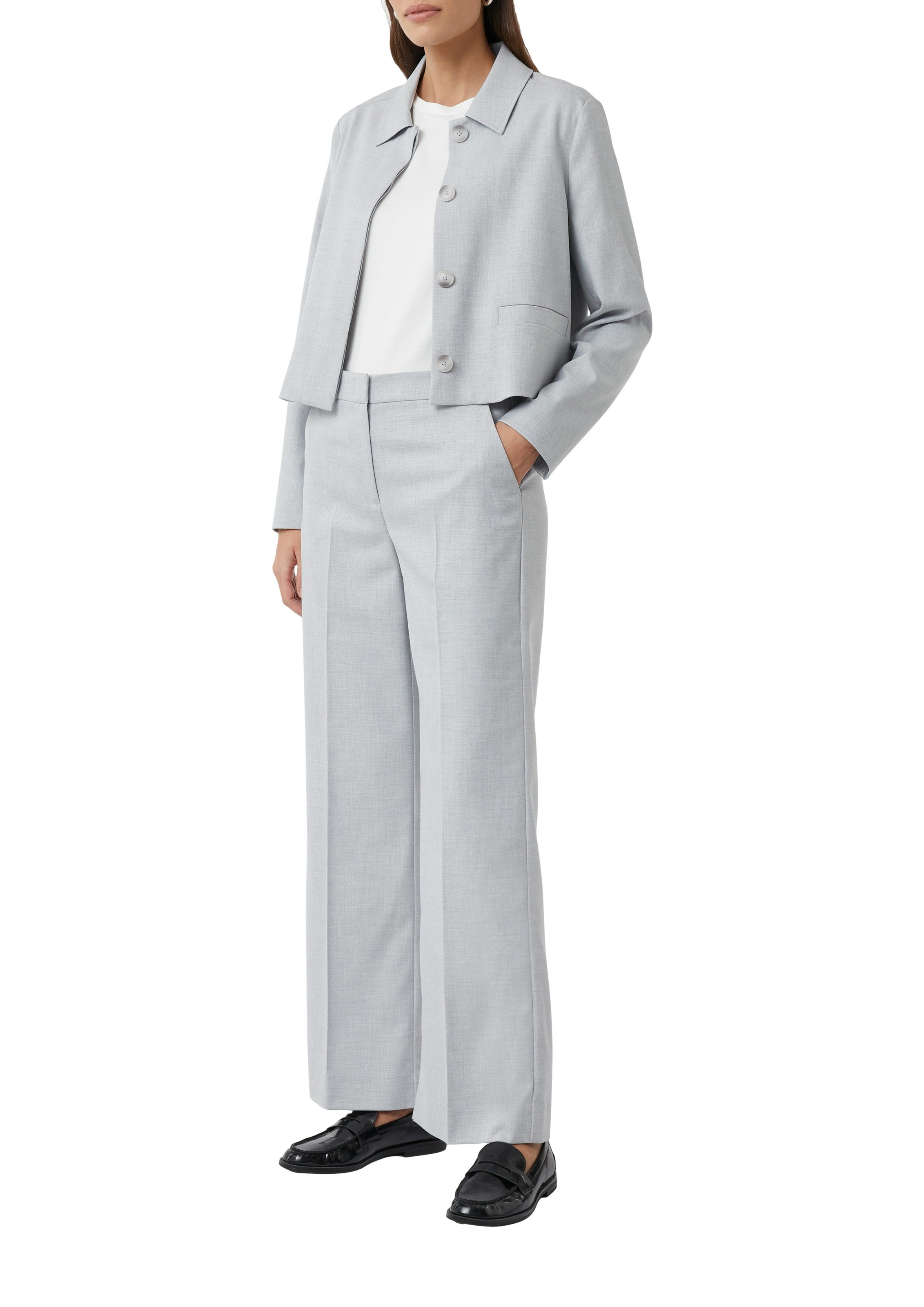 Comma Stoffhose, mit Bügelfalte