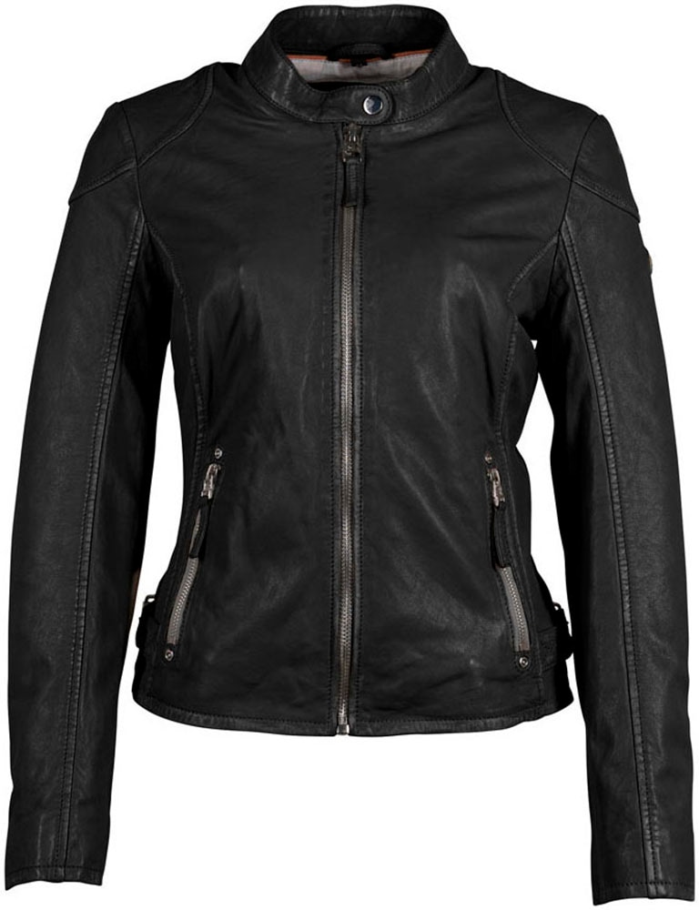 Mauritius Lederjacke »GWFaiza«, mit Patch-Design am Ellenbogen
