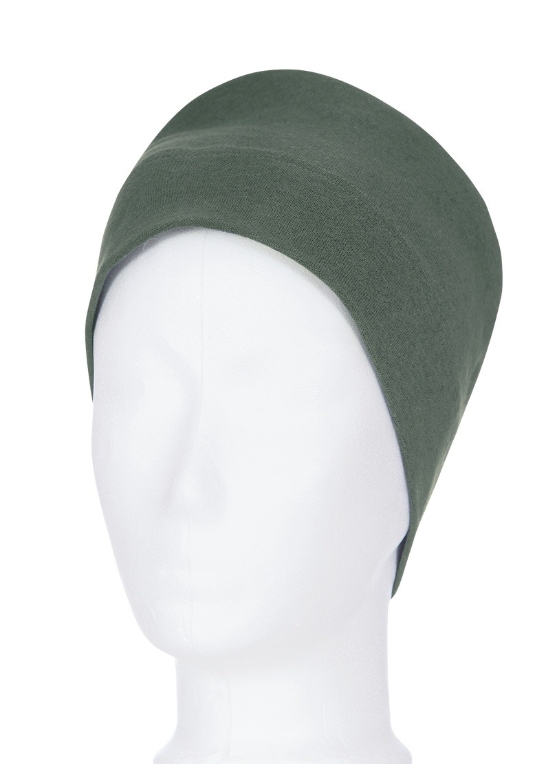 TRIGEMA Strickmütze »Soft-Cap« 1 Stk. tlg. khaki-melange 900 900 Elastischer Feinripp