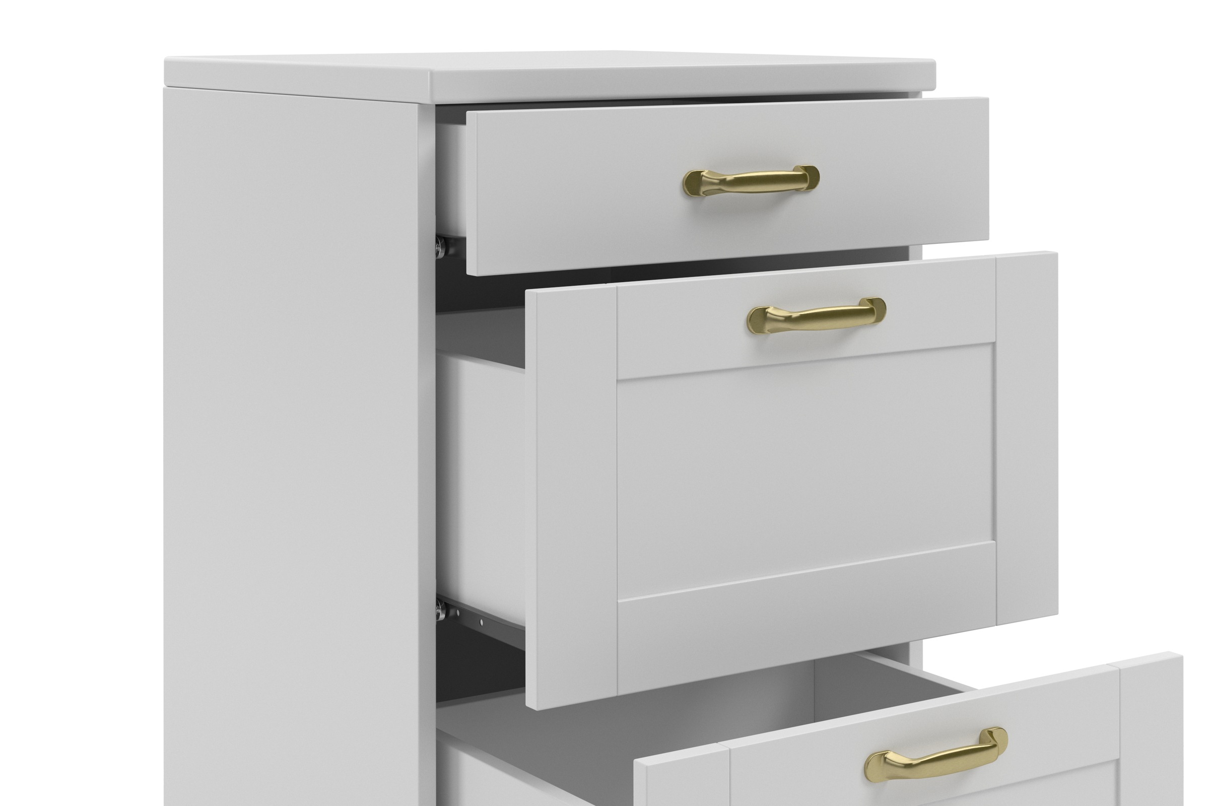 Home affaire Unterschrank »Alba«, Breite 50 cm, Kiefer massiv, 3 Schubkästen