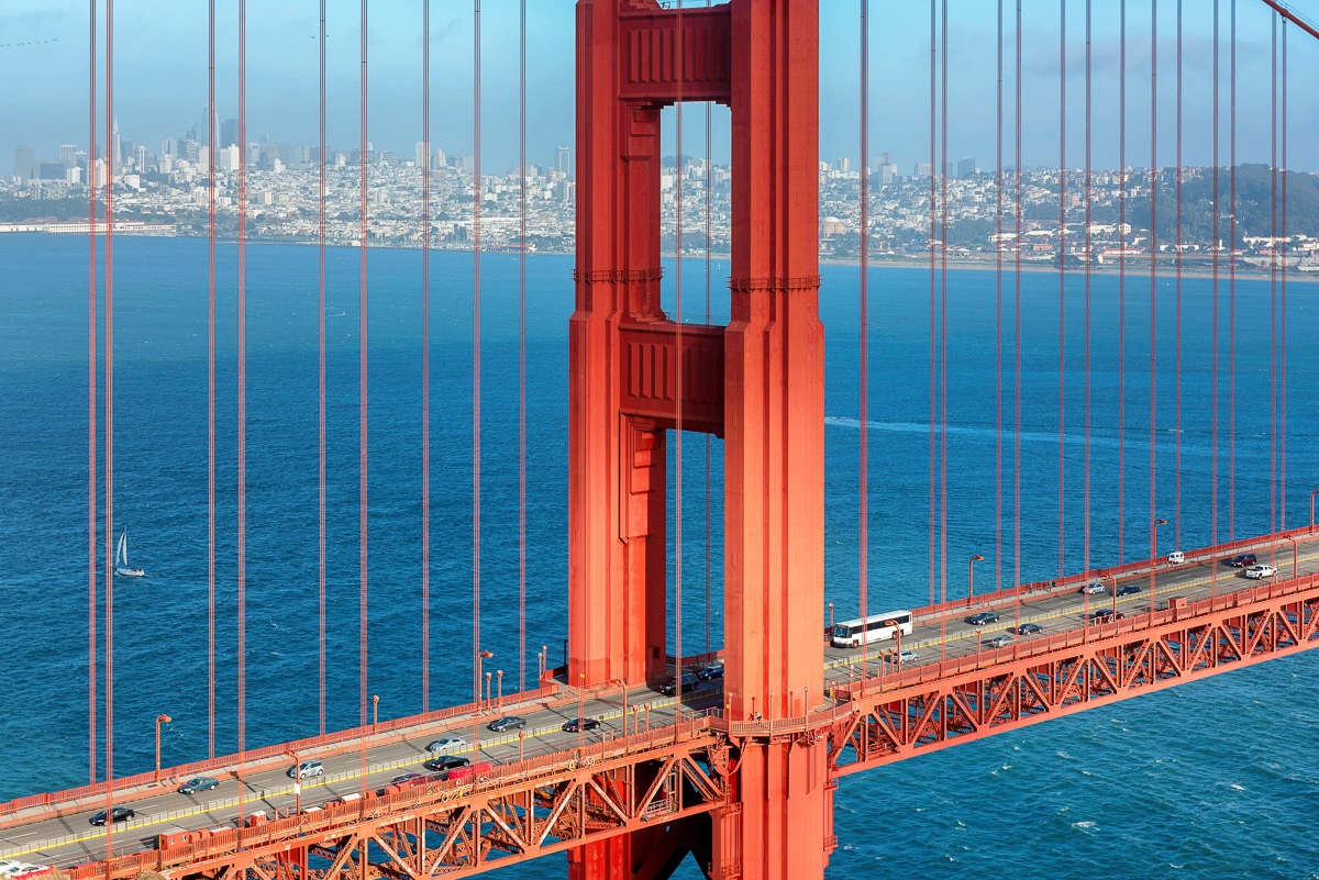 Papermoon Fototapete »Golden Gate Bridge« günstig online kaufen