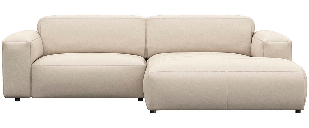 FLEXLUX Ecksofa »Lucera Chaislongue rechts oder links, L-Form, bequem«, mod günstig online kaufen
