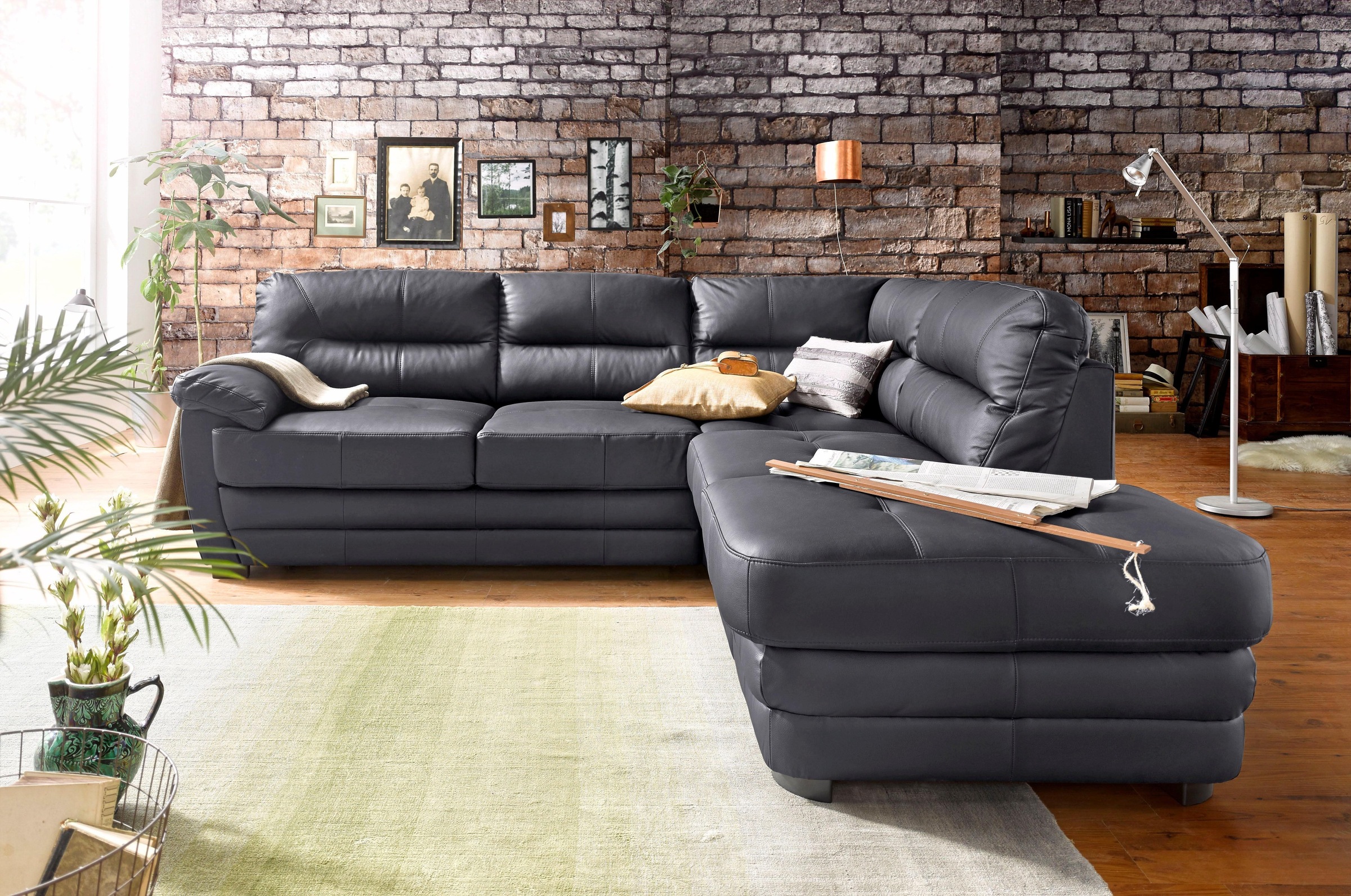 COTTA Polstergarnitur »Royale L-Form«, (Set), Set bestehend aus: Ecksofa & günstig online kaufen