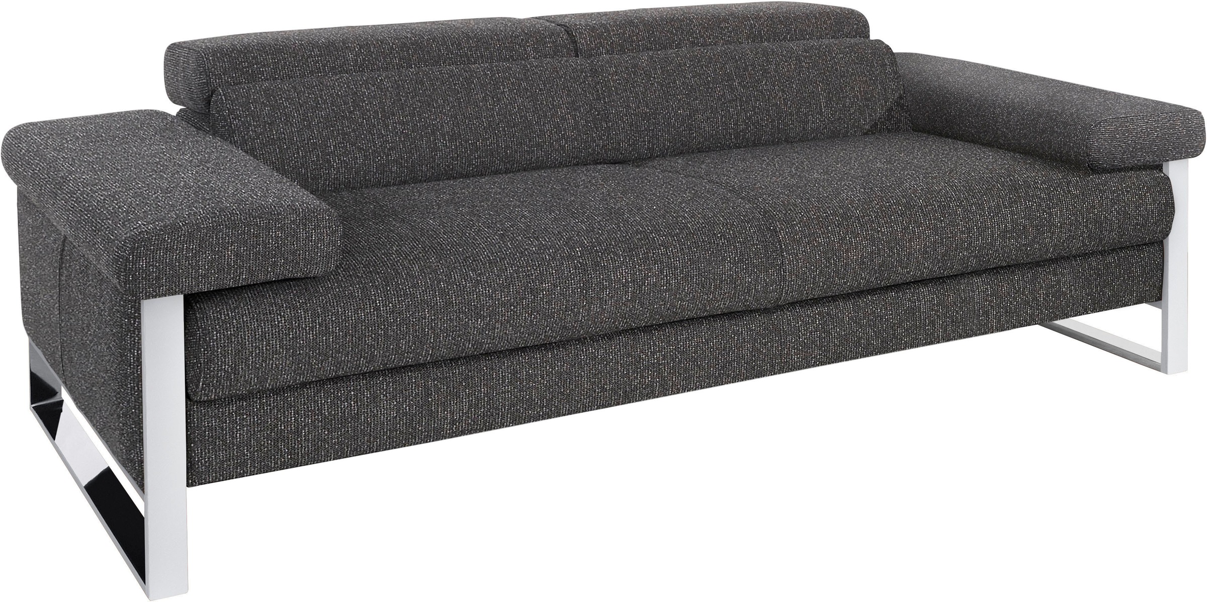 W.SCHILLIG 2-Sitzer »finn«, German Design Award 2016, Fußgestell Chrom glänzend, Breite 230 cm