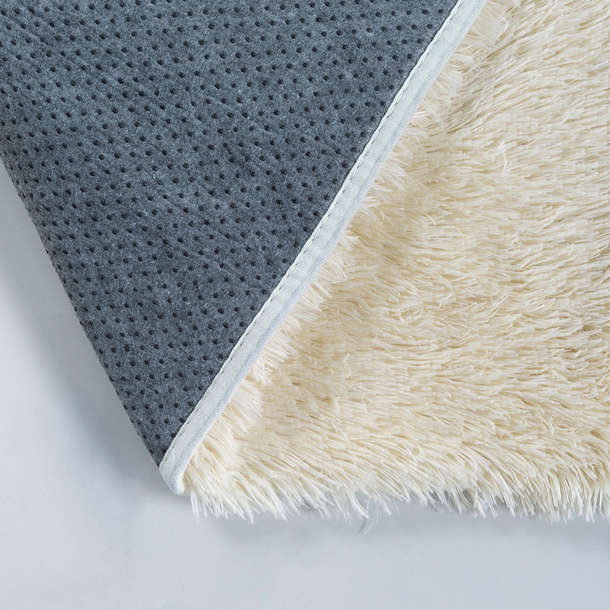 the carpet Teppich »Soft Shaggy«, rund, 35 mm Höhe, Flauschiger Hochflor Teppich, Wohnzimmer, Anti-Rutsch Unterseite