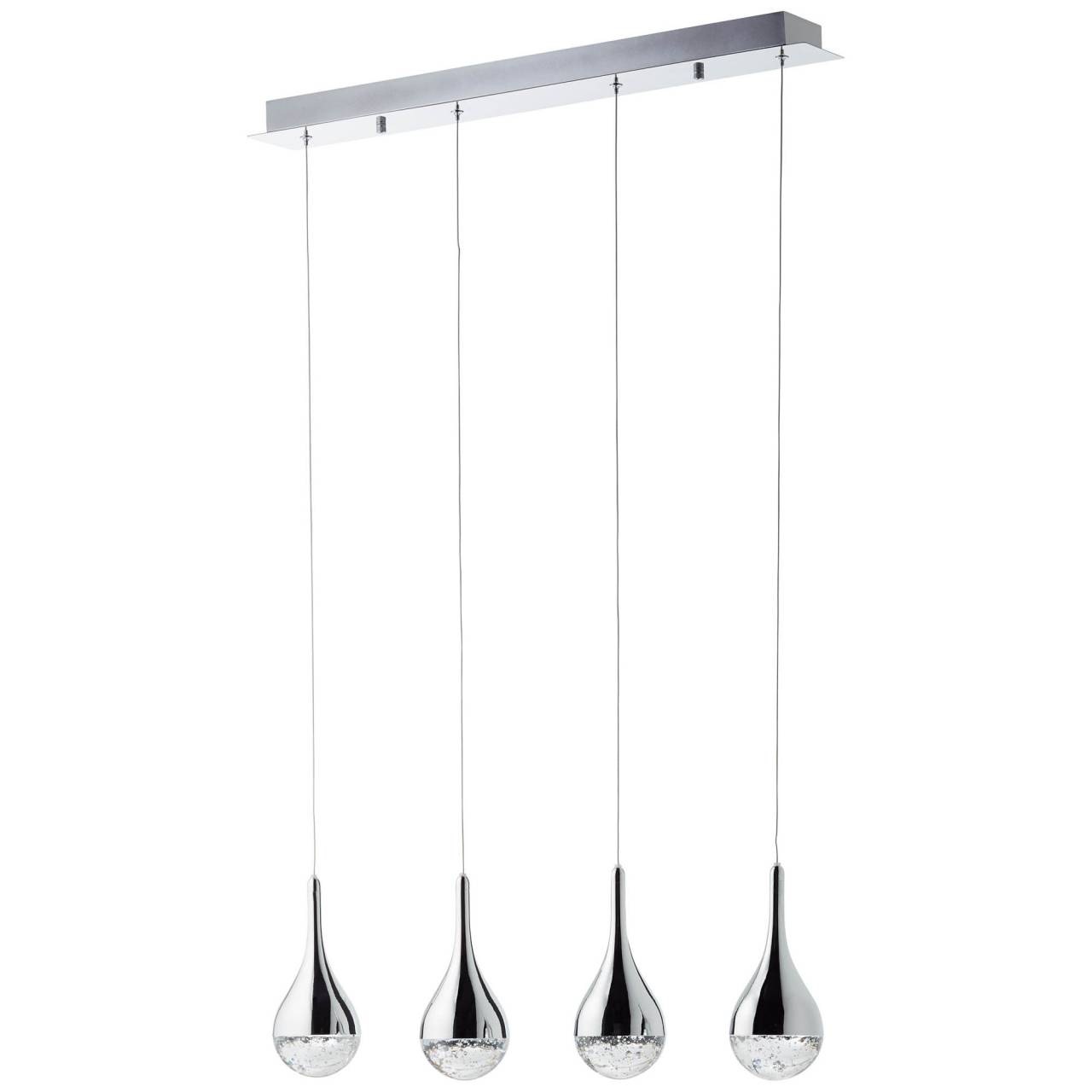 Brilliant Pendelleuchte »Frizzante«, 4 flammig, Leuchtmittel LED-Modul   LE günstig online kaufen
