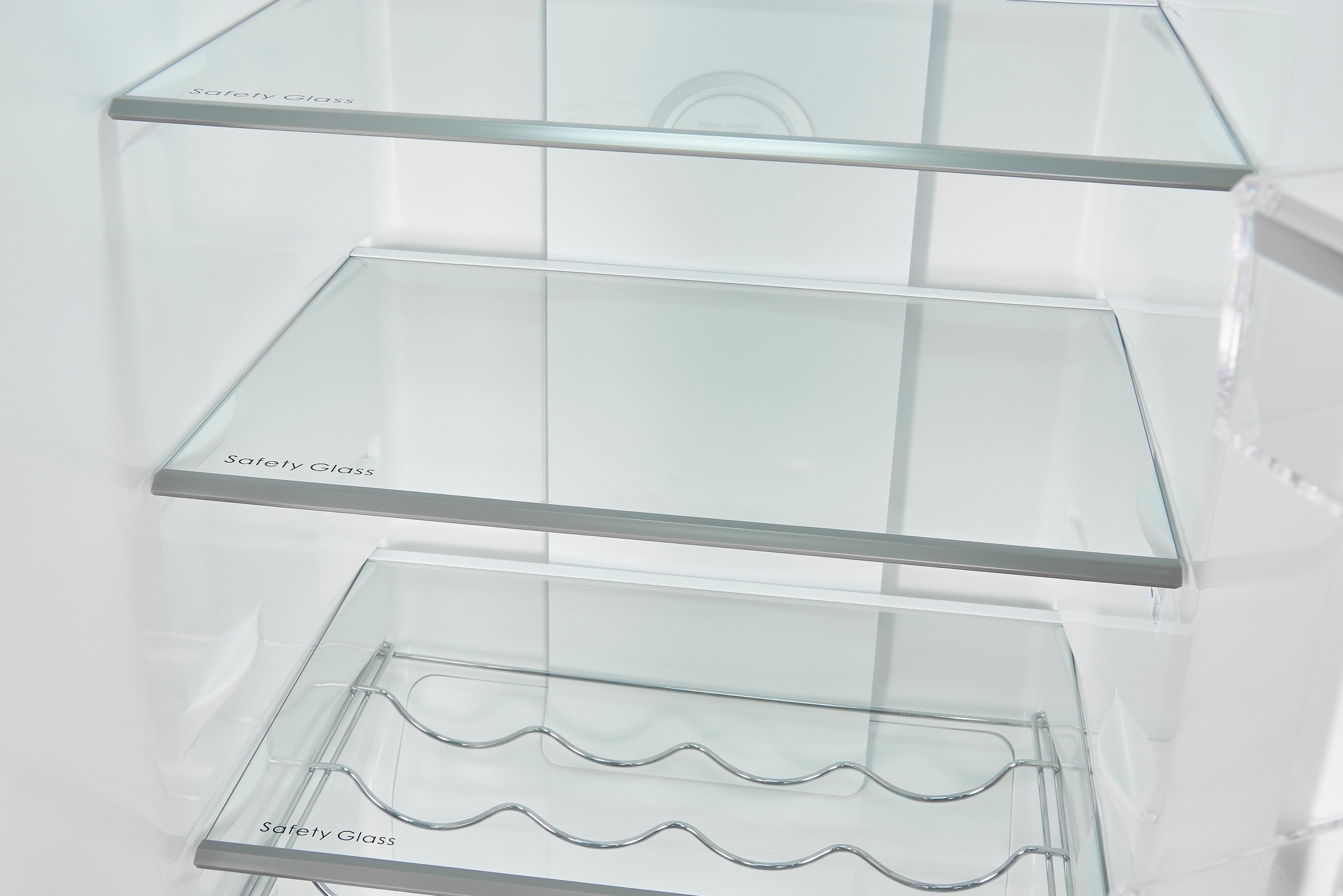 exquisit Vollraumkühlschrank »KS360-V-HE-040D«, 359 Liter Nutzinhalt, NoFrost, Display