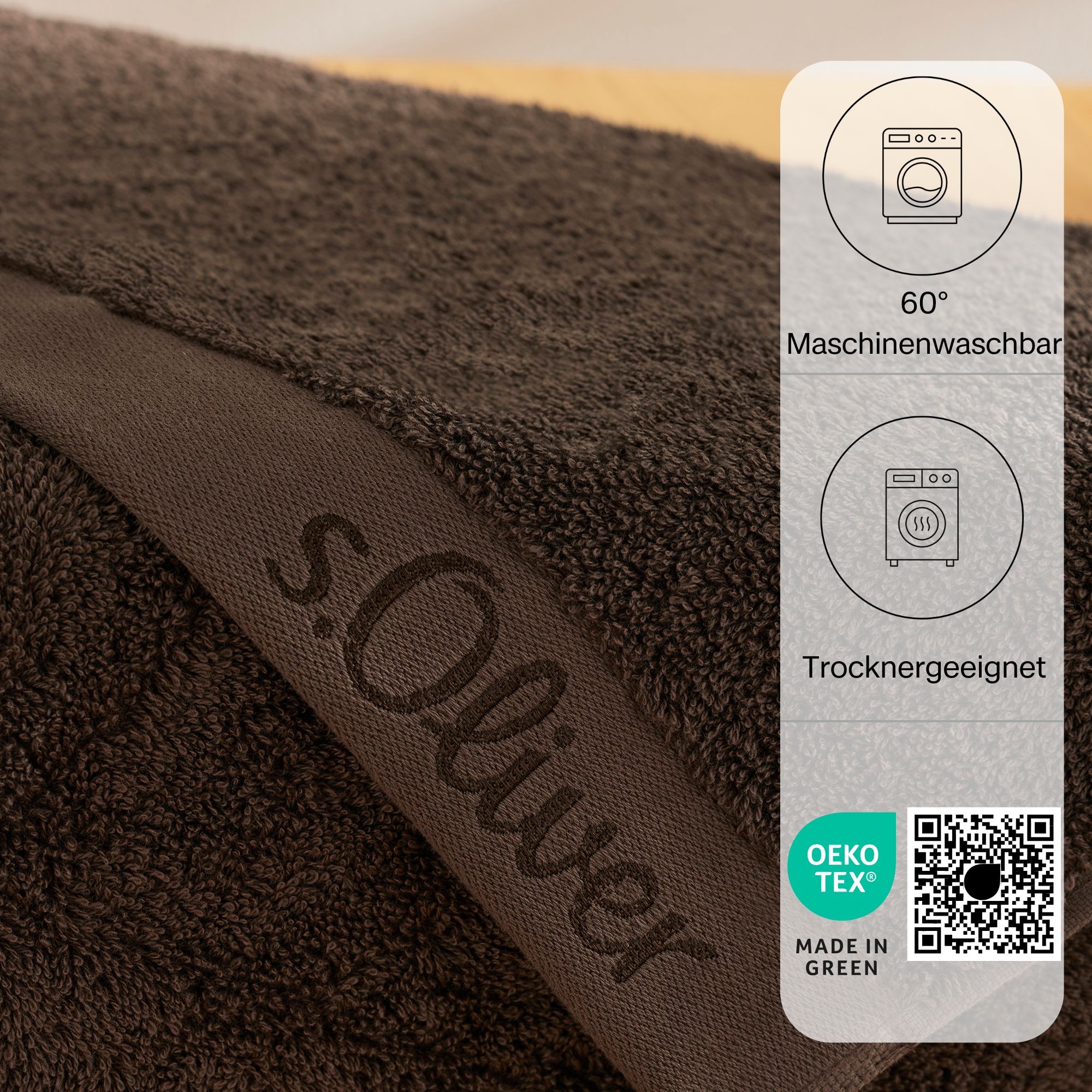 s.Oliver Handtuch Set »s.Oliver, Premium Qualität, 600 gr/m²«, (Set, 6 St., 2 Gästetücher 30x50 cm-2 Handtücher 50x100 cm-2 Duschtücher 70x140 cm), 2 Gästetücher 30x50, 2 Handtücher 50x100, 2 Duschtücher 70x140