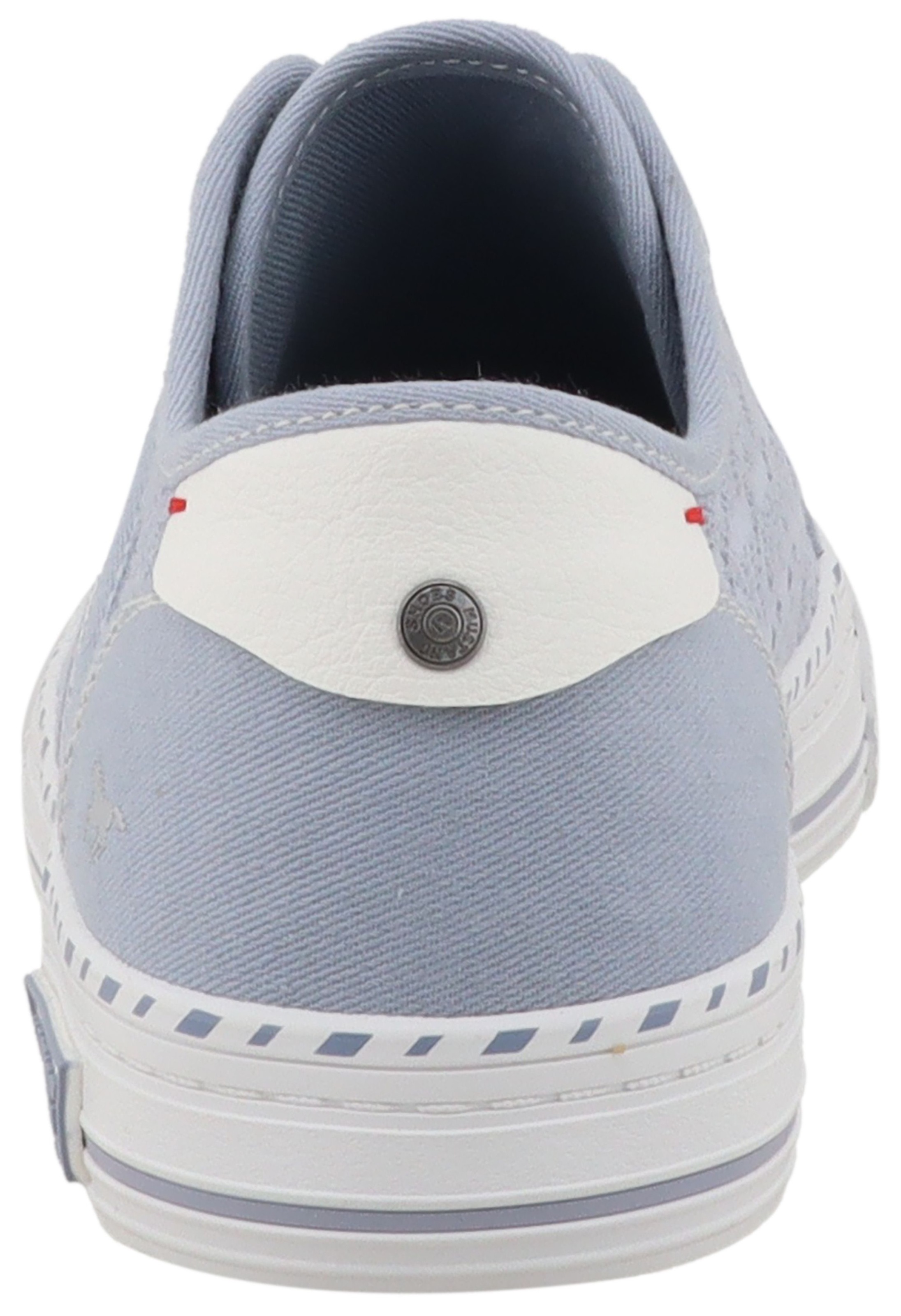 Mustang Shoes Plateausneaker »Magdalena«  Freizeitschuh, Halbschuh, Schnürschuh mit schöner Stickerei