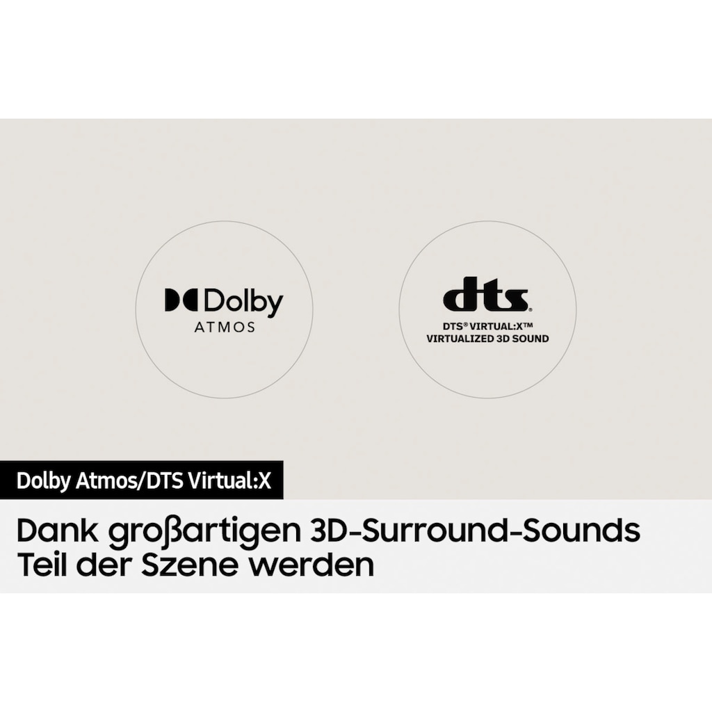 Samsung Soundbar »HW-Q64B«, 3.1-Kanal-Dolby Atmos- und DTS Virtual:X-Unterstützung-RMS: 340 W