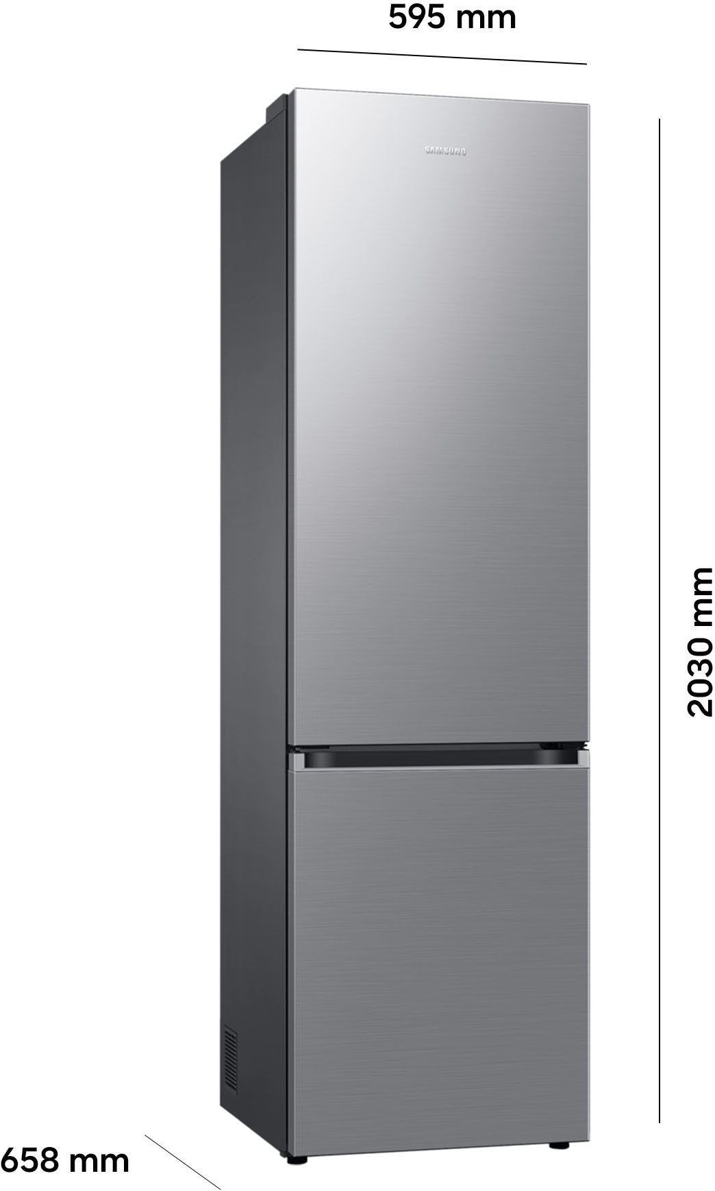 Samsung Kühl-/Gefrierkombination 7300A Serie »RB38C607AS9« 203 cm hoch 59,5 cm breit