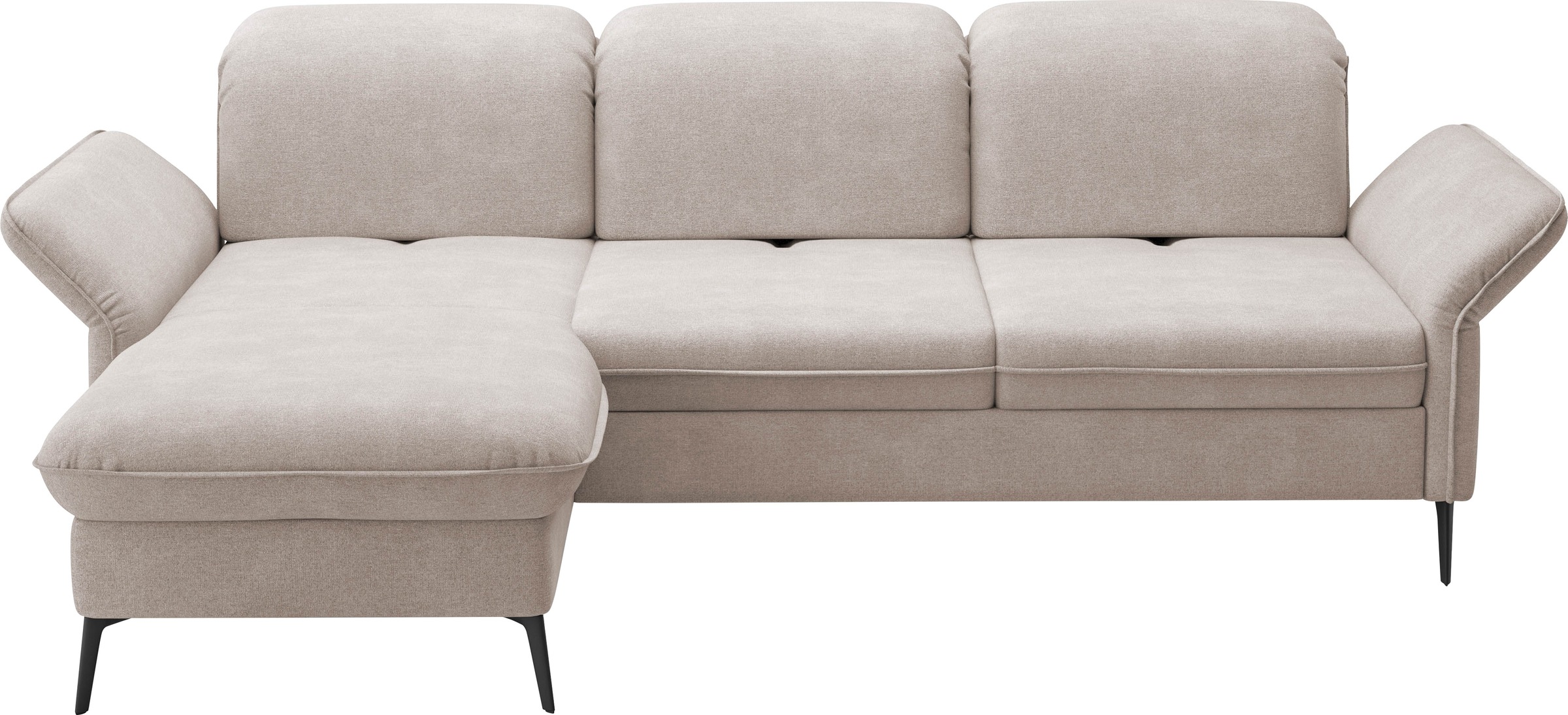 sit&more Ecksofa »Emely, inkl. Sitztiefenverstellung« wahlweise mit Bettfun günstig online kaufen