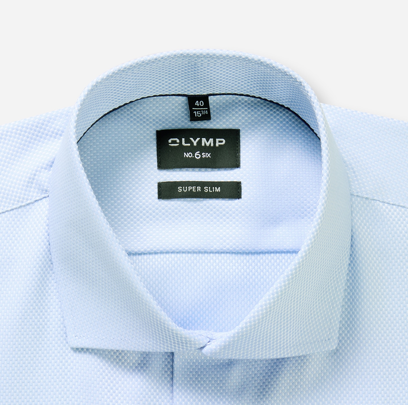 OLYMP Langarmhemd »No 6 six« gestreift, Businesshemd, super slim fit, Royal Kentkragen