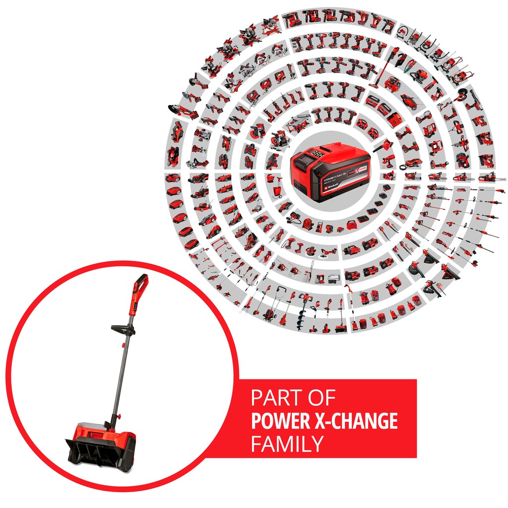 Einhell Akku-Schneefräse »GE-ST 36/40 Li E-Solo«