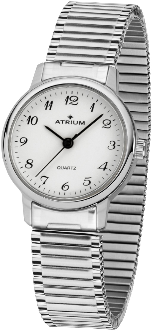 Atrium Quarzuhr »A43-50«, Armbanduhr, Damenuhr, Flexband, Zugband
