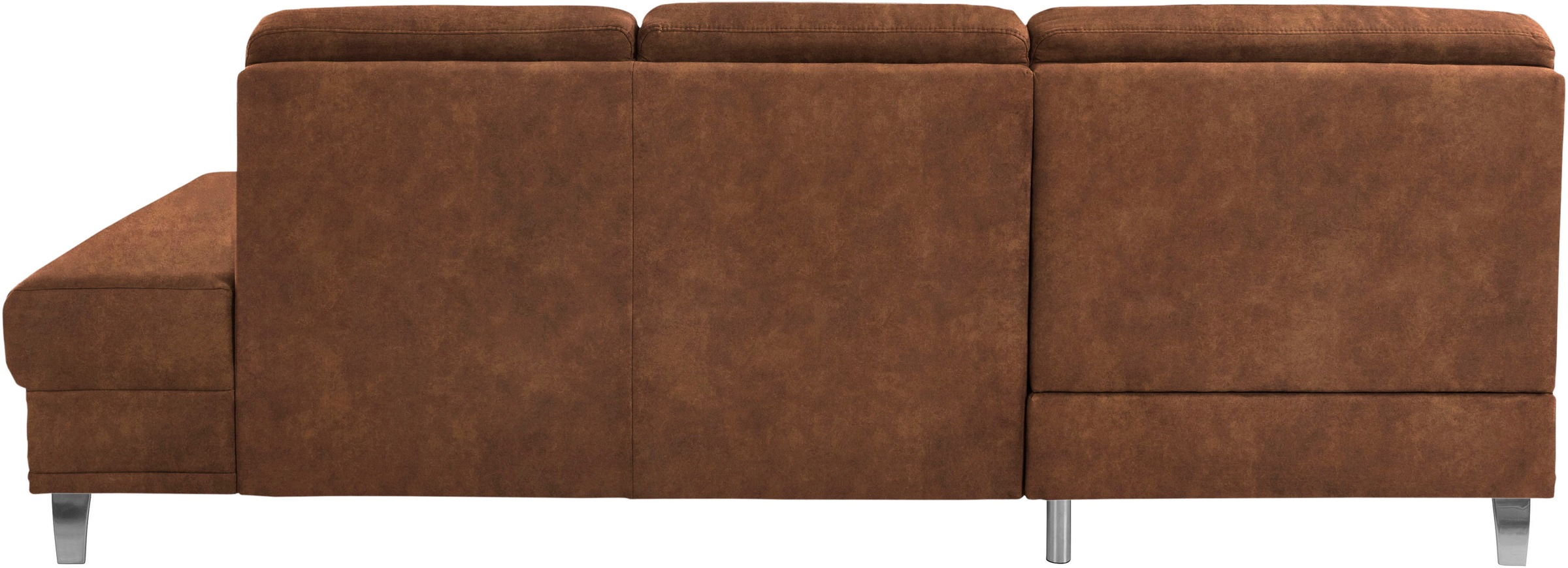 sit&more Ecksofa »Clio L-Form«, wahlweise mit Bettfunktion oder Vorziehsitz und Bettkasten, Federkern